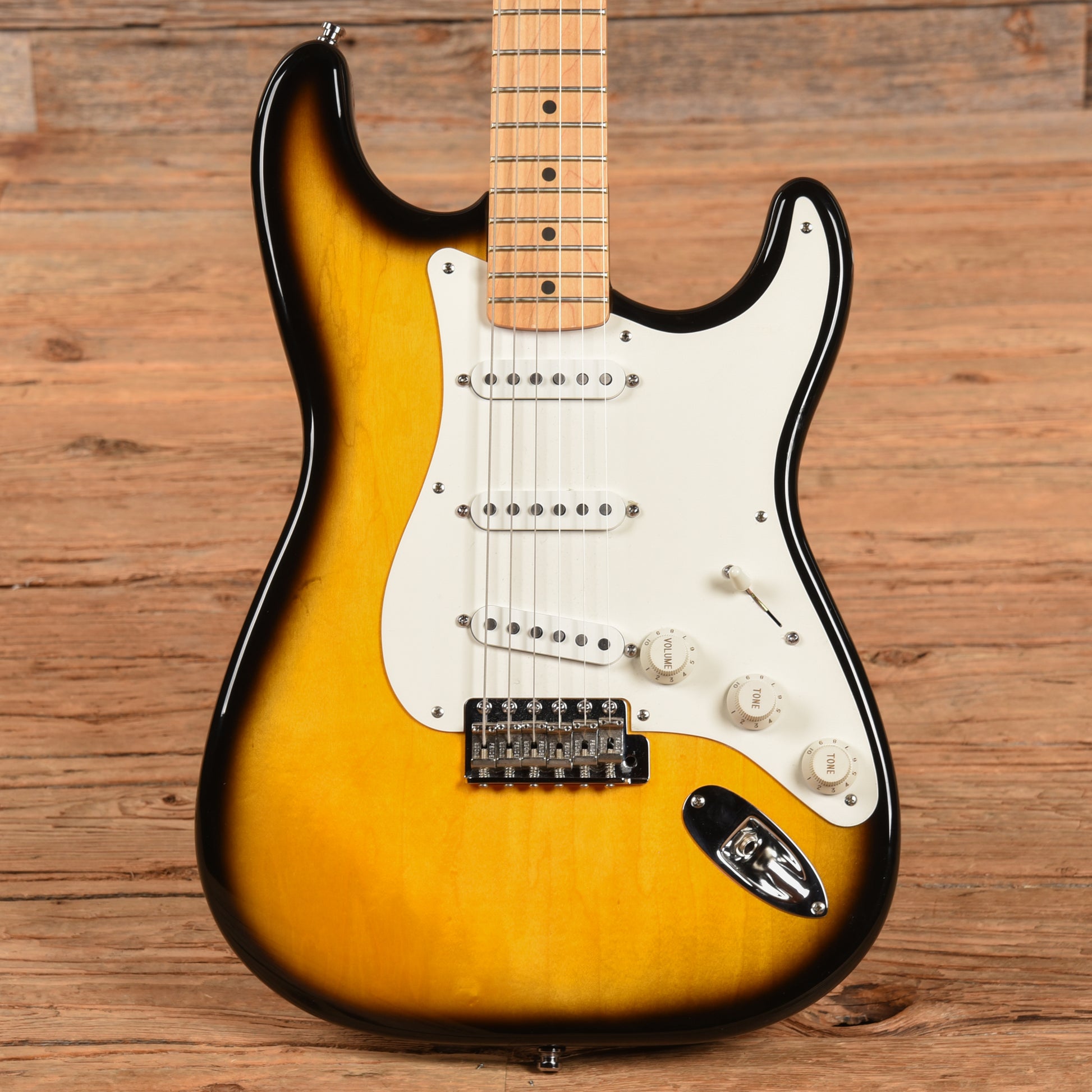 Fender Jimmie Vaughan Tex Mex Stratocaster Black 2016 Electric Guitars / Solid Body