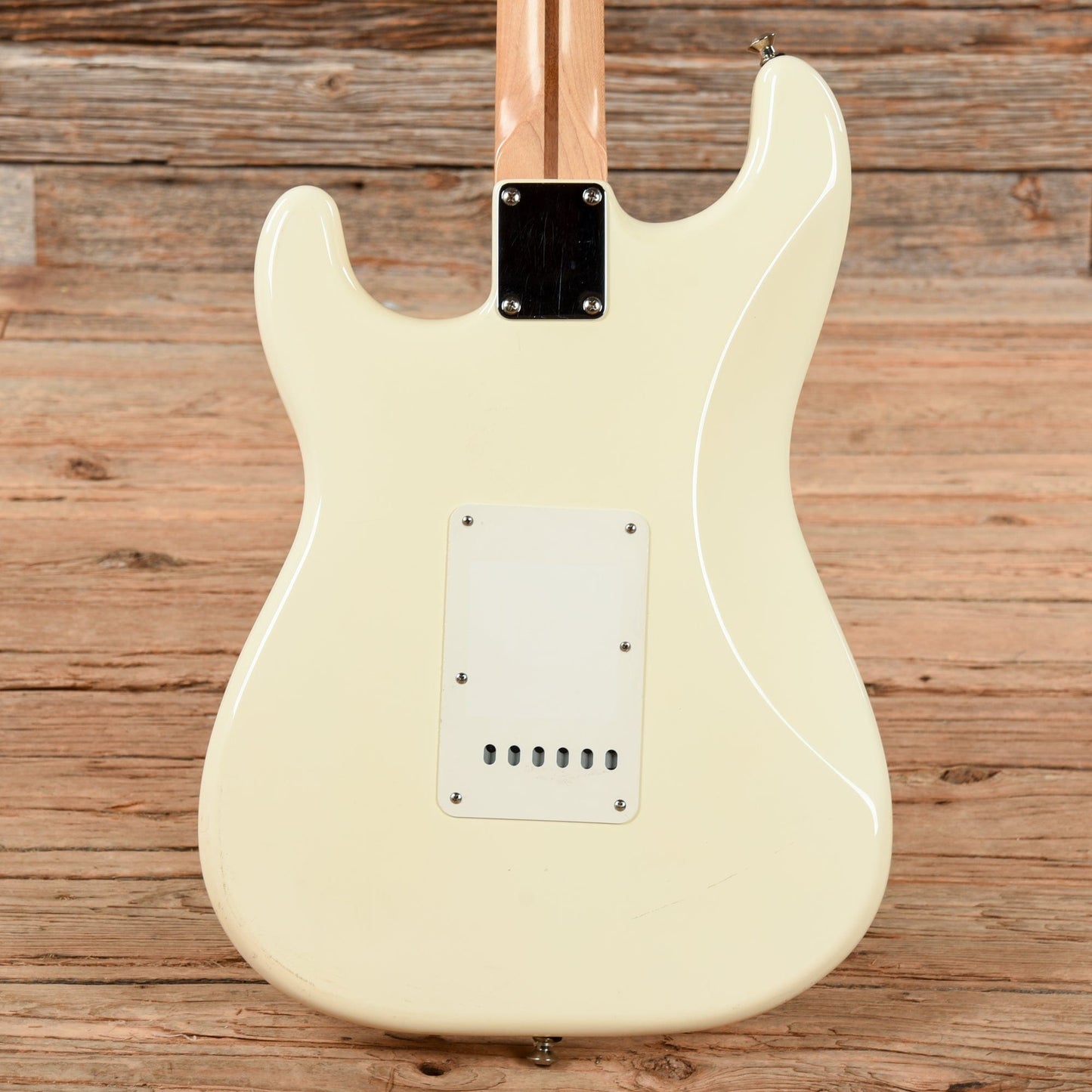 Fender Jimmie Vaughn Tex Mex Signature Stratocaster Olympic White 2006 Electric Guitars / Solid Body