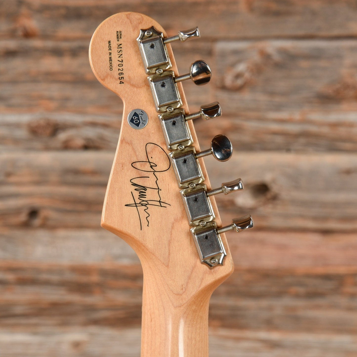 Fender Jimmie Vaughn Tex Mex Signature Stratocaster Olympic White 2006 Electric Guitars / Solid Body