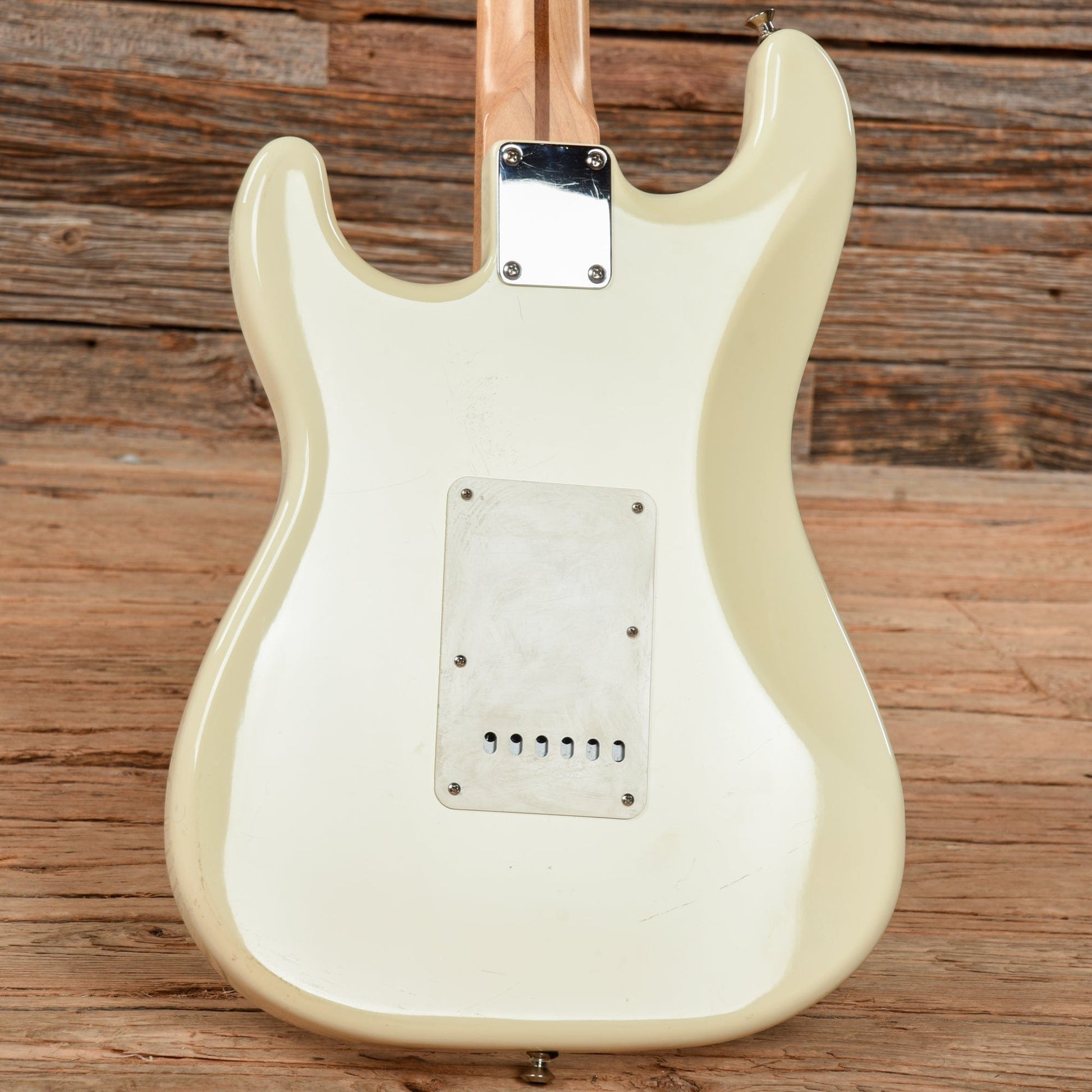 Fender Jimmie Vaughn Tex Mex Signature Stratocaster Olympic White 2006 Electric Guitars / Solid Body
