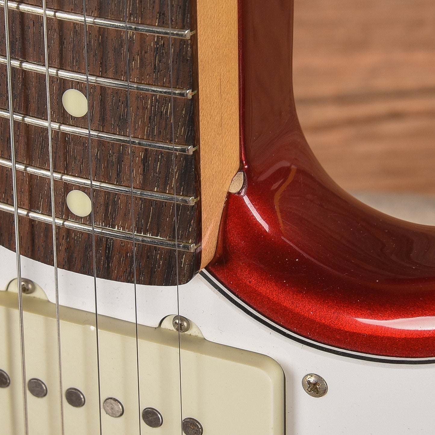 Fender JM-66 Jazzmaster Candy Apple Red 1985 Electric Guitars / Solid Body