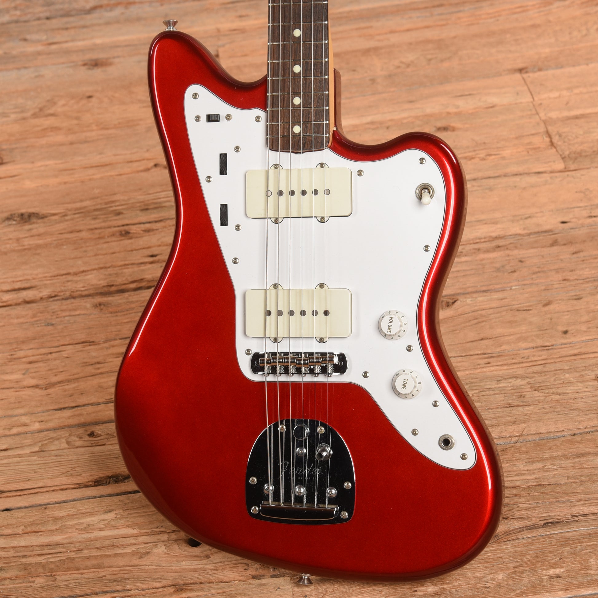 Fender JM-66 Jazzmaster Candy Apple Red 1985 Electric Guitars / Solid Body