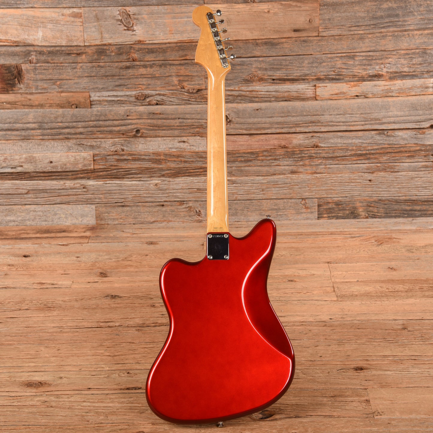 Fender JM-66 Jazzmaster Candy Apple Red 1985 Electric Guitars / Solid Body