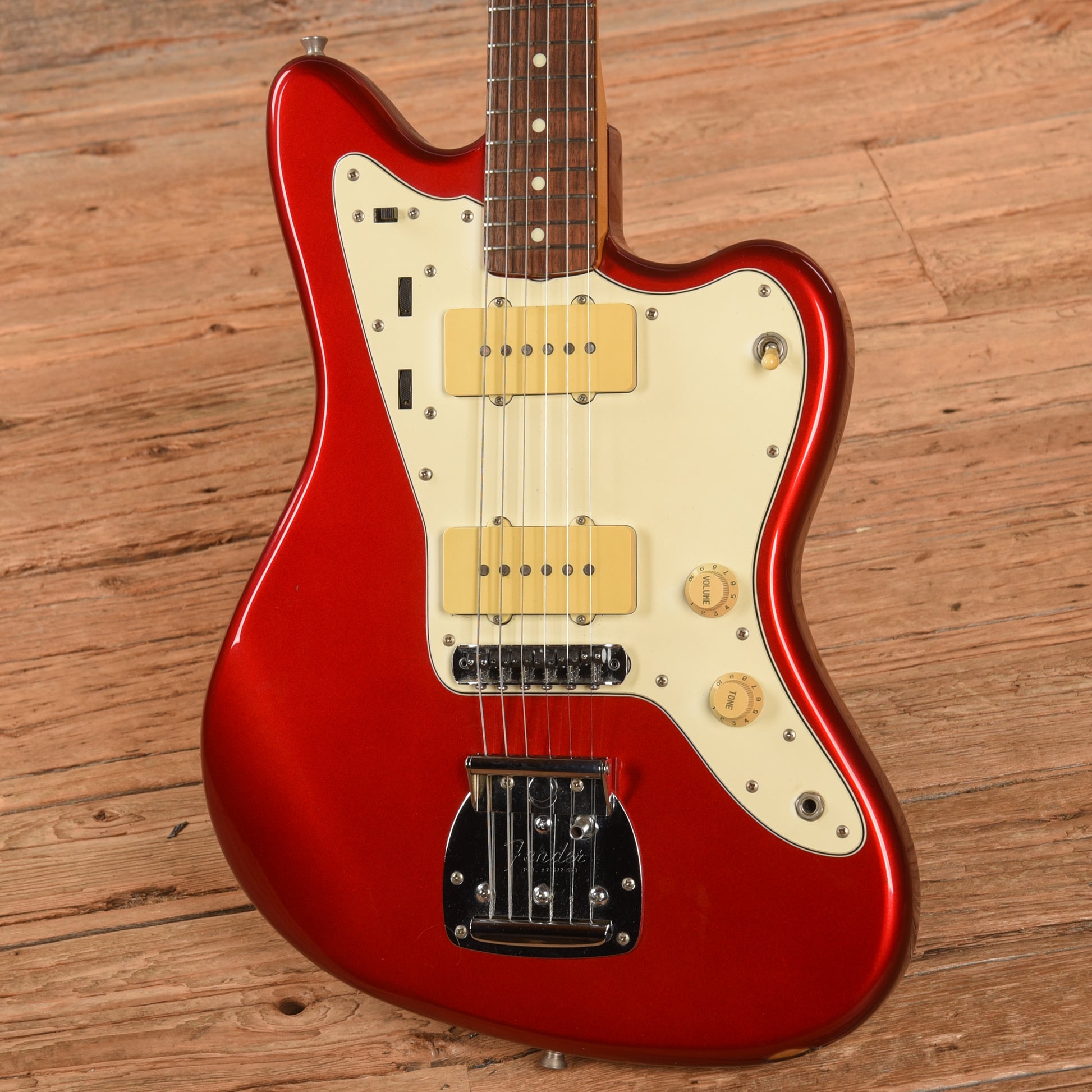 Fender JM-66 Jazzmaster Candy Apple Red 1995 Electric Guitars / Solid Body