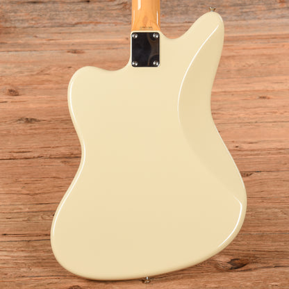 Fender JM-66 Jazzmaster Reissue w/Matching Headcap Olympic White 2014 Electric Guitars / Solid Body
