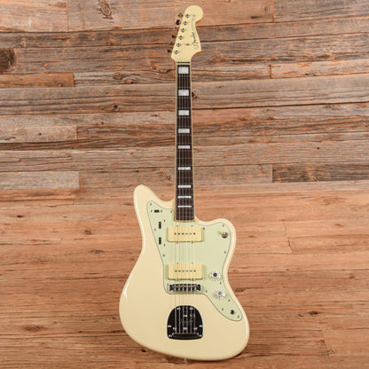 Fender JM-66 Jazzmaster Reissue w/Matching Headcap Olympic White 2014 Electric Guitars / Solid Body