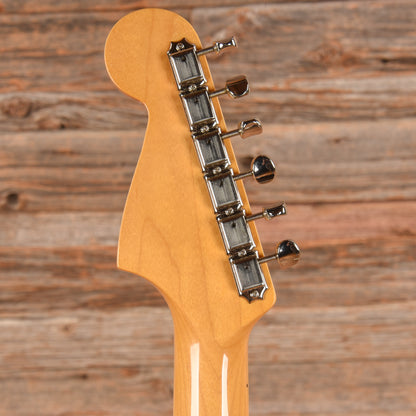 Fender JM-66 Jazzmaster Reissue w/Matching Headcap Olympic White 2014 Electric Guitars / Solid Body