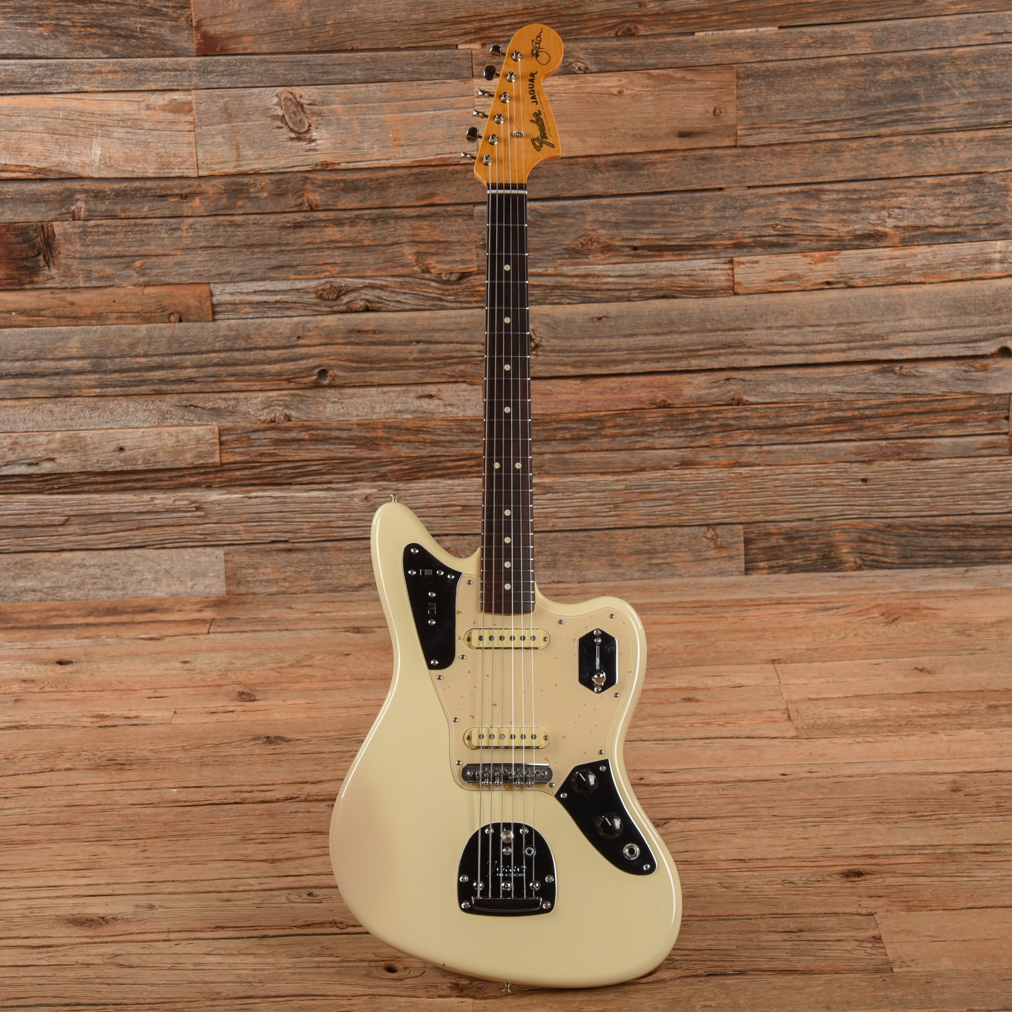 Fender Johnny Marr Jaguar Olympic White 2020 Electric Guitars / Solid Body