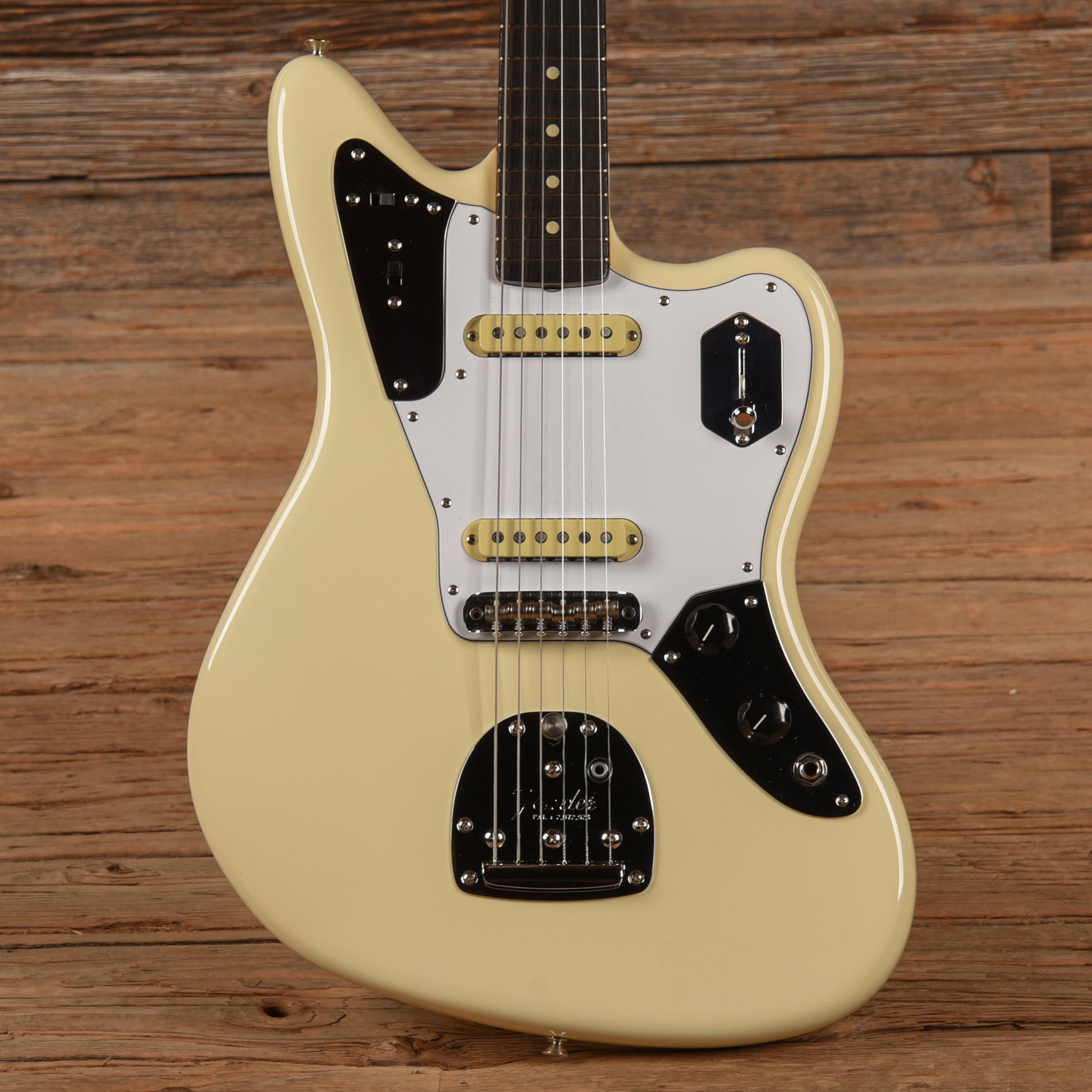 Fender Johnny Marr Signature Jaguar Olympic White 2023 Electric Guitars / Solid Body