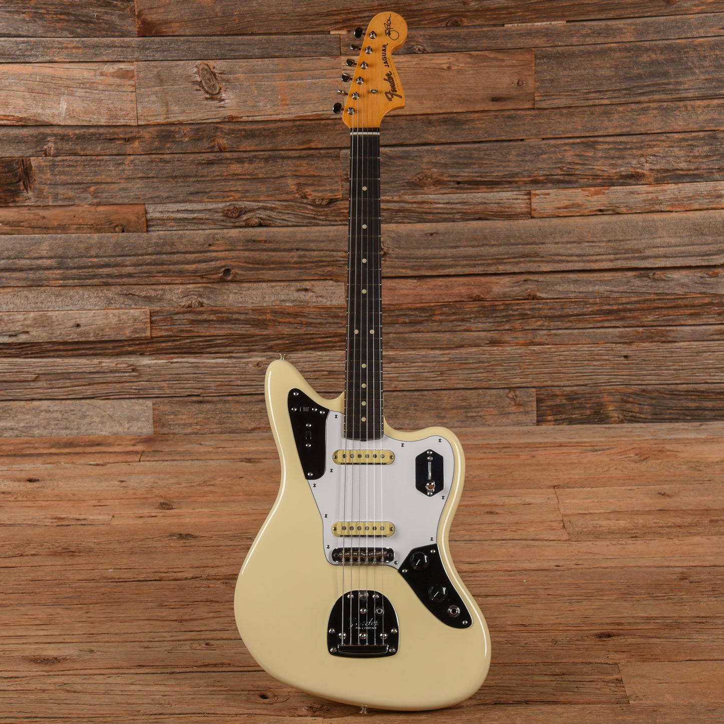 Fender Johnny Marr Signature Jaguar Olympic White 2023 Electric Guitars / Solid Body