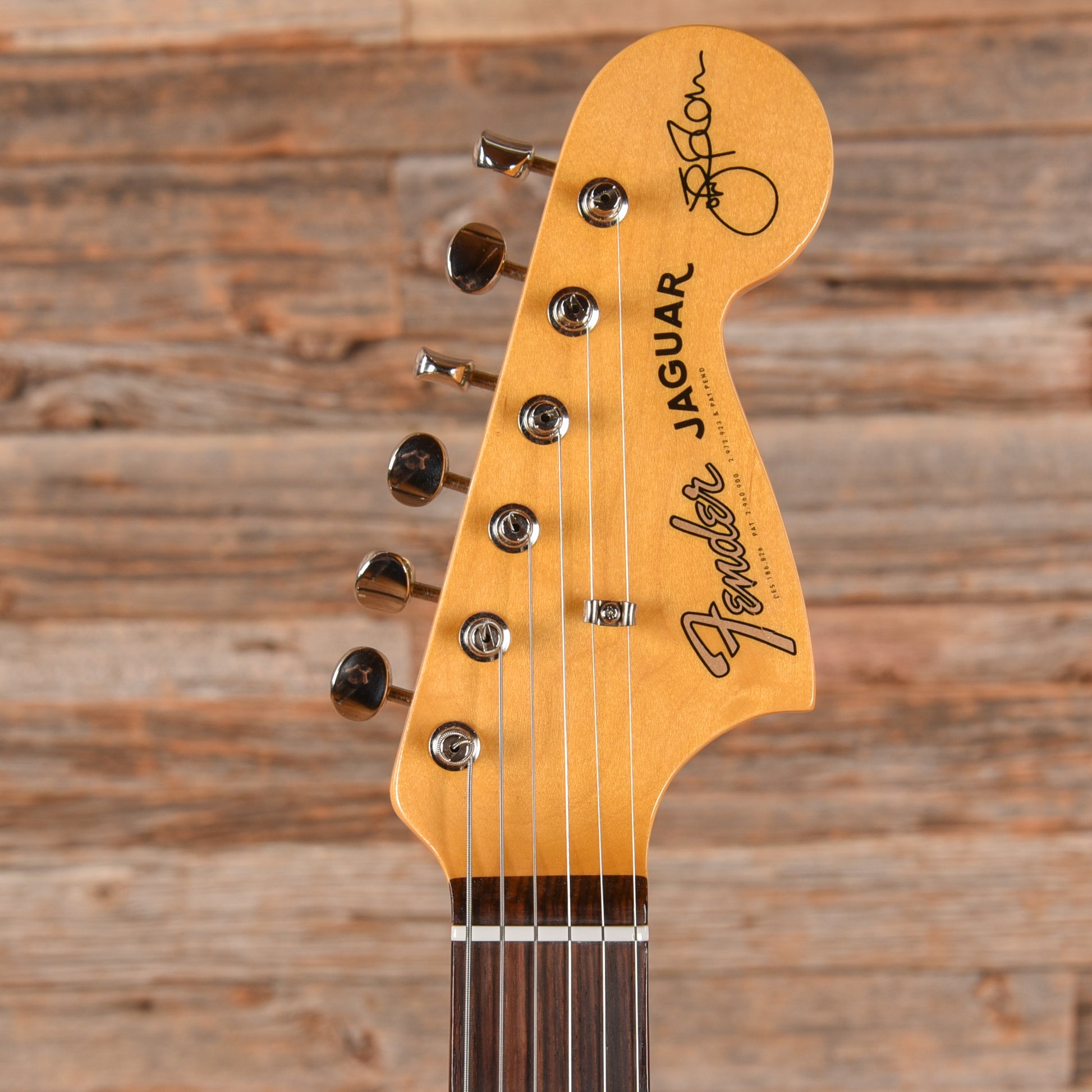 Fender Johnny Marr Signautre Jaguar Knock Out Orange 2023 Electric Guitars / Solid Body