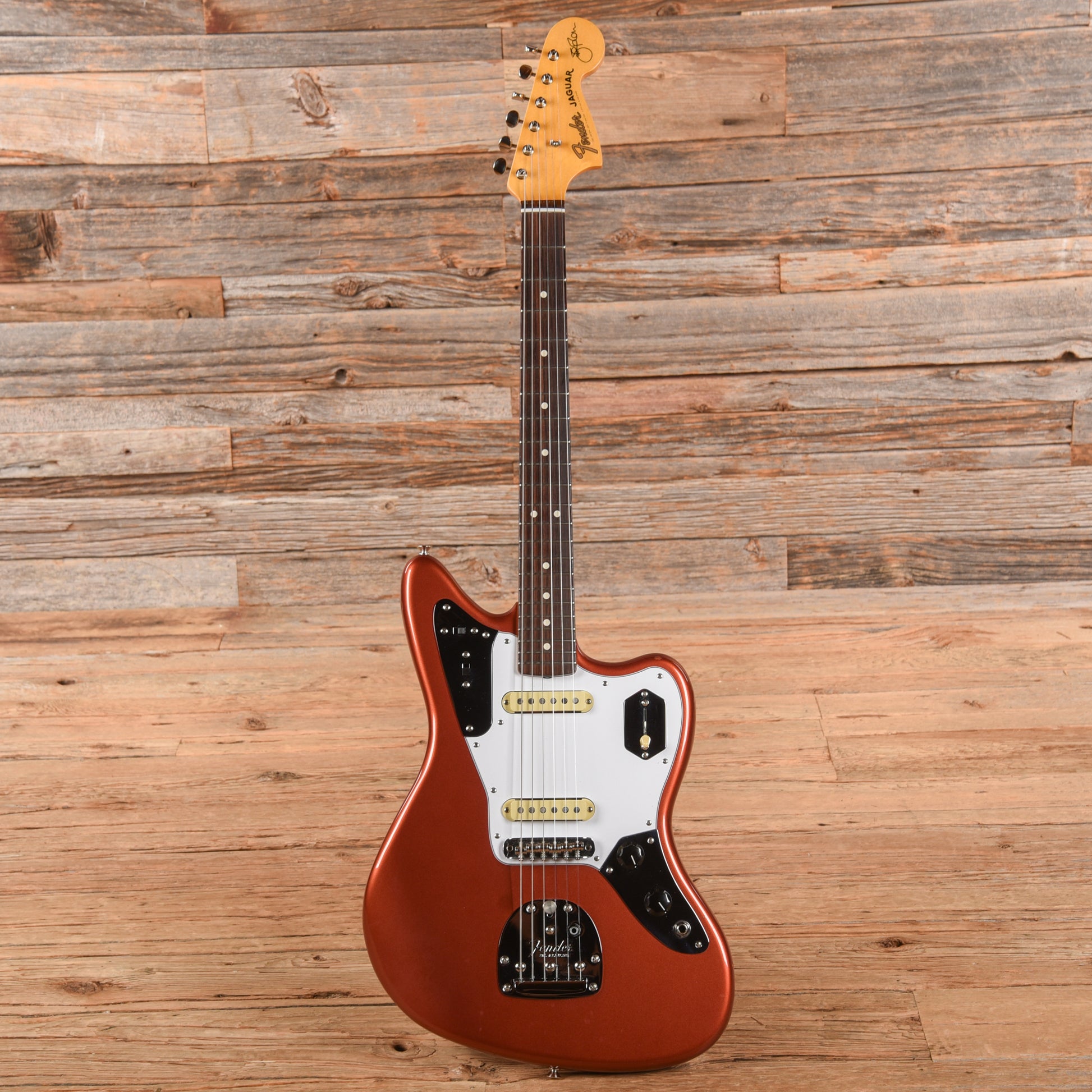 Fender Johnny Marr Signautre Jaguar Knock Out Orange 2023 Electric Guitars / Solid Body