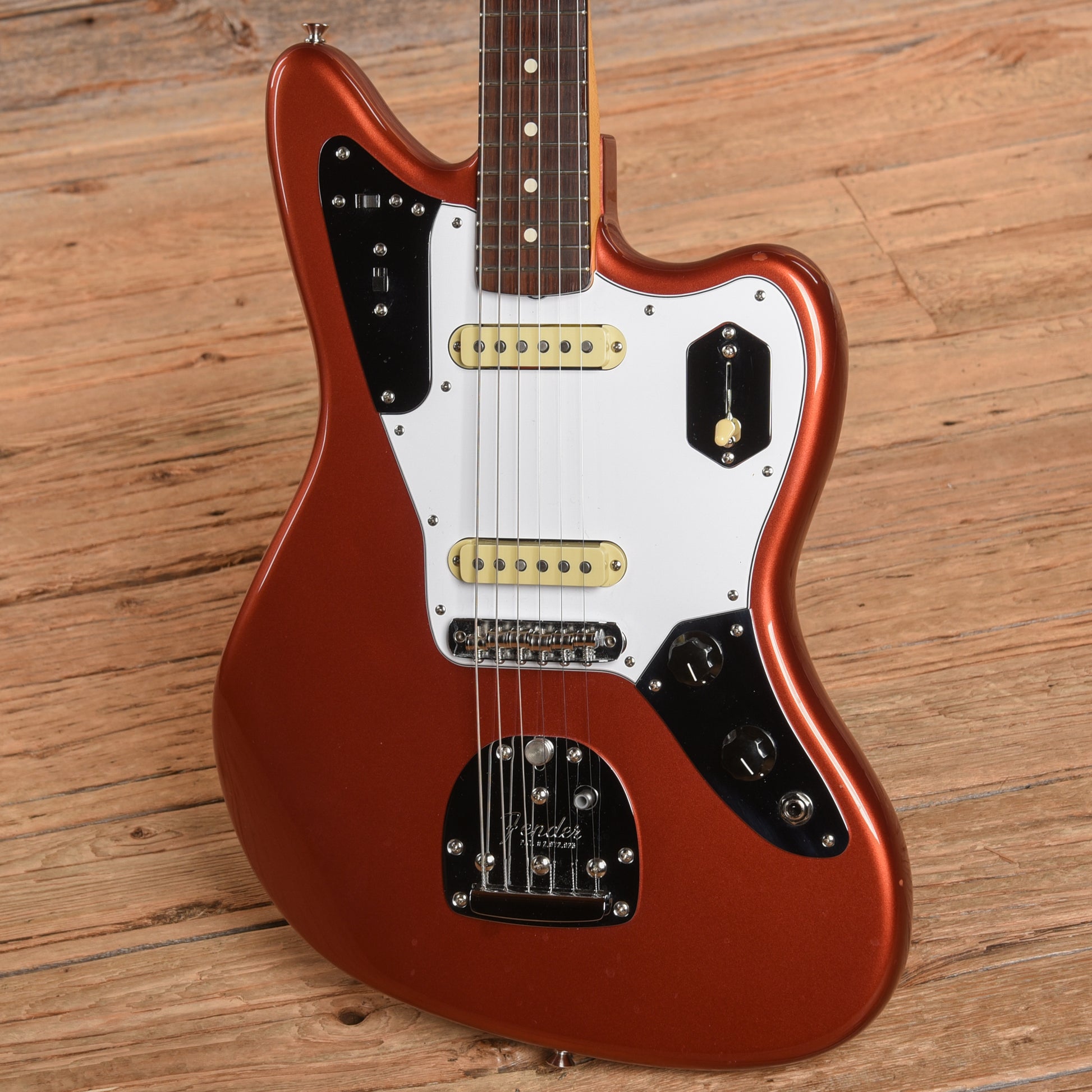 Fender Johnny Marr Signautre Jaguar Knock Out Orange 2023 Electric Guitars / Solid Body