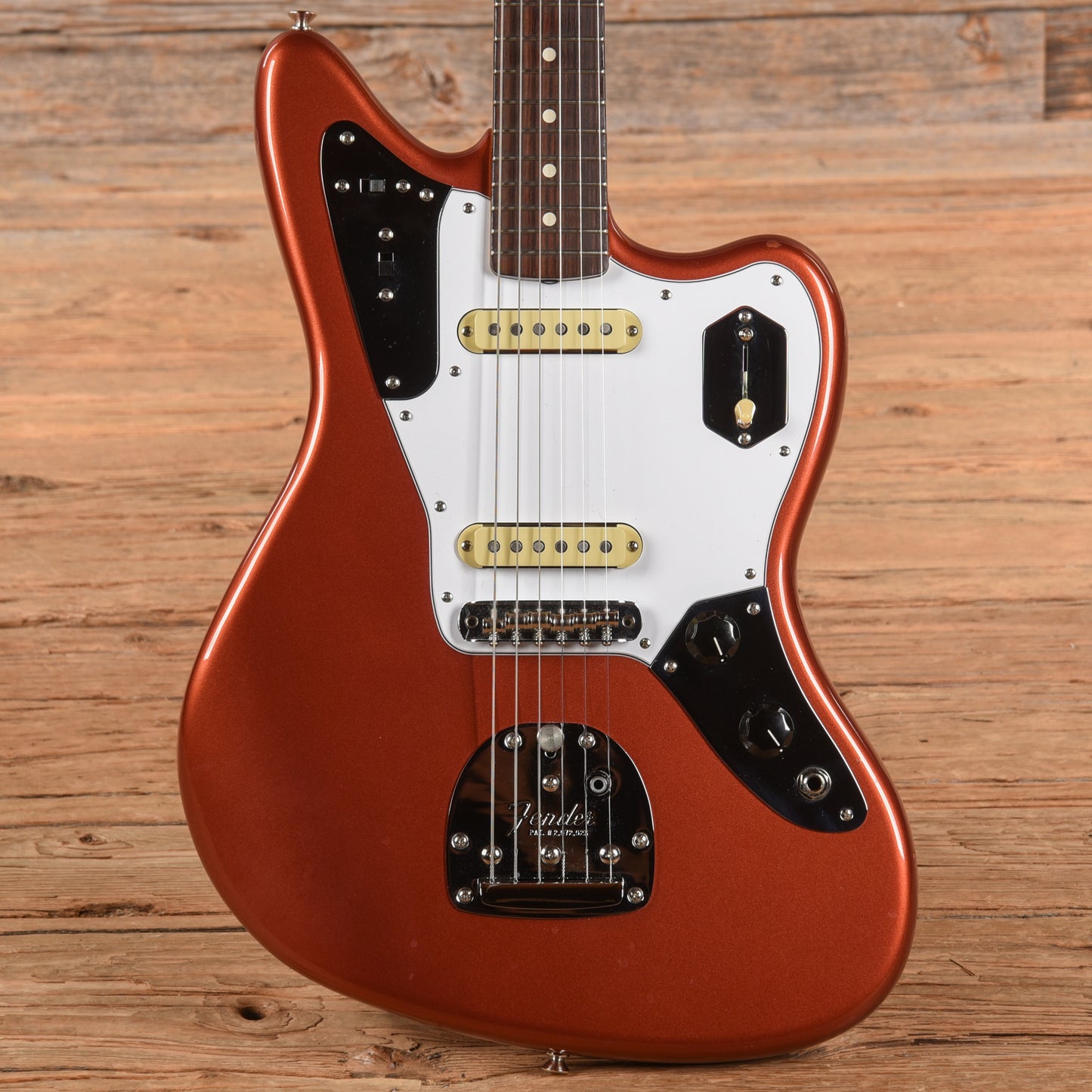 Fender Johnny Marr Signautre Jaguar Knock Out Orange 2023 Electric Guitars / Solid Body