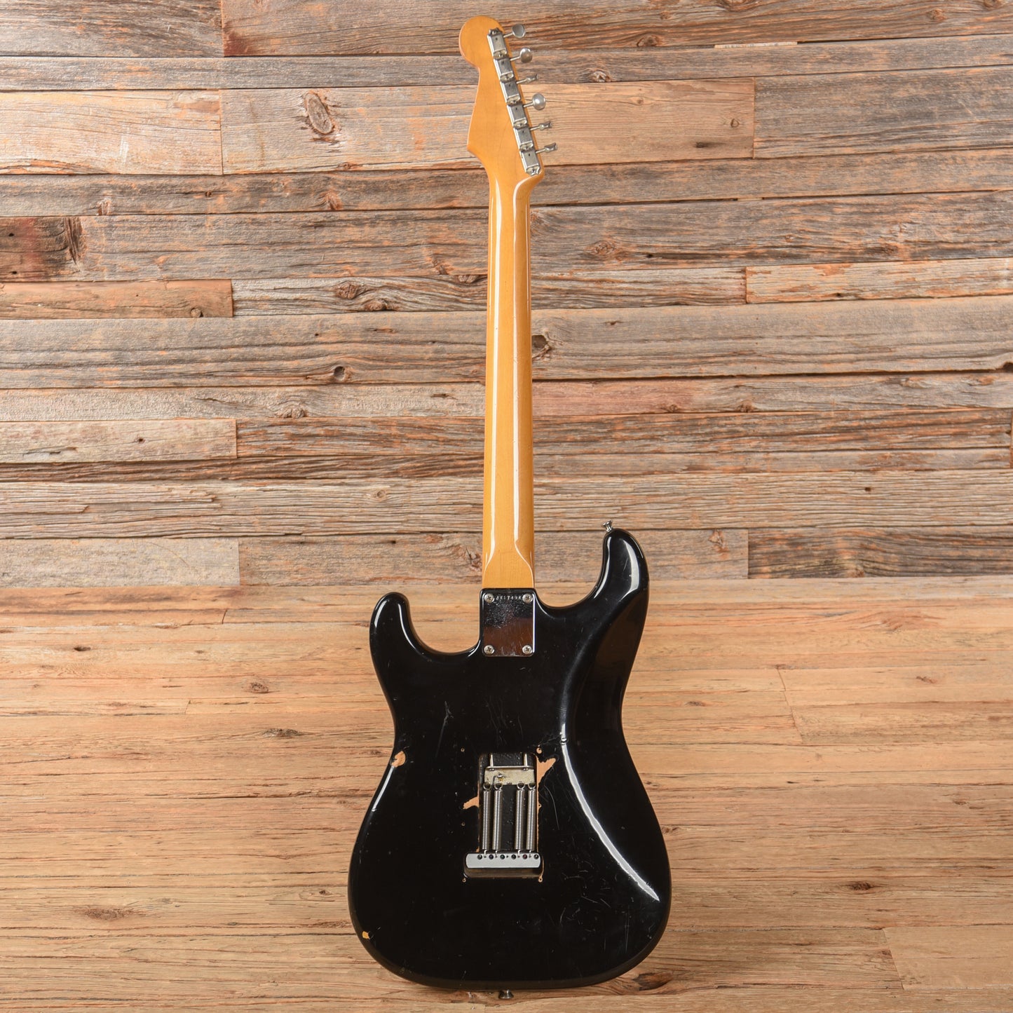 Fender JV-62 Stratocaster Black 1982 Electric Guitars / Solid Body