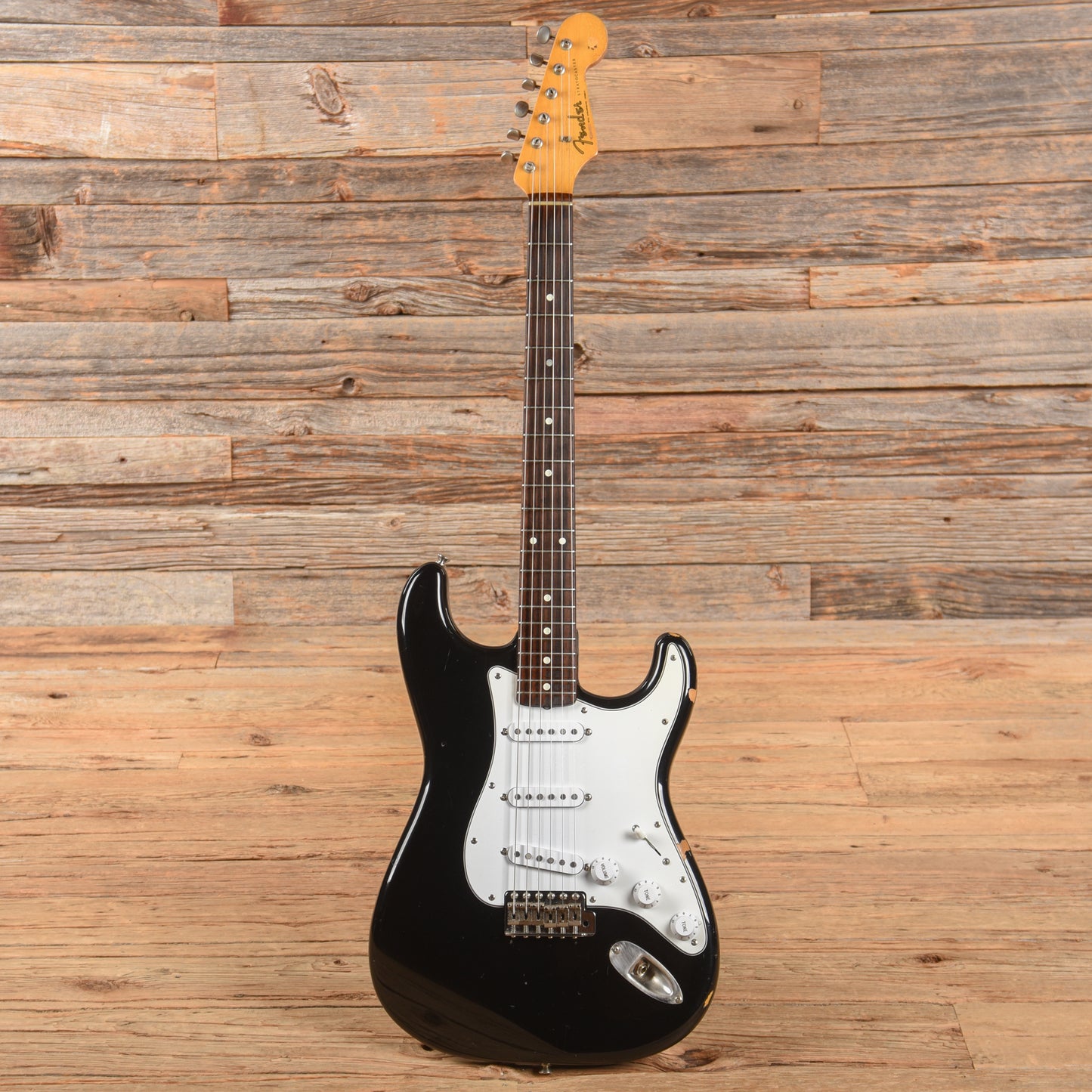 Fender JV-62 Stratocaster Black 1982 Electric Guitars / Solid Body