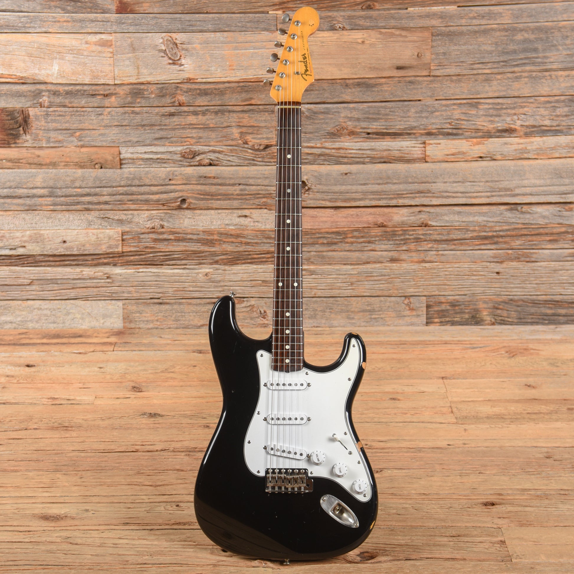 Fender JV-62 Stratocaster Black 1982 Electric Guitars / Solid Body