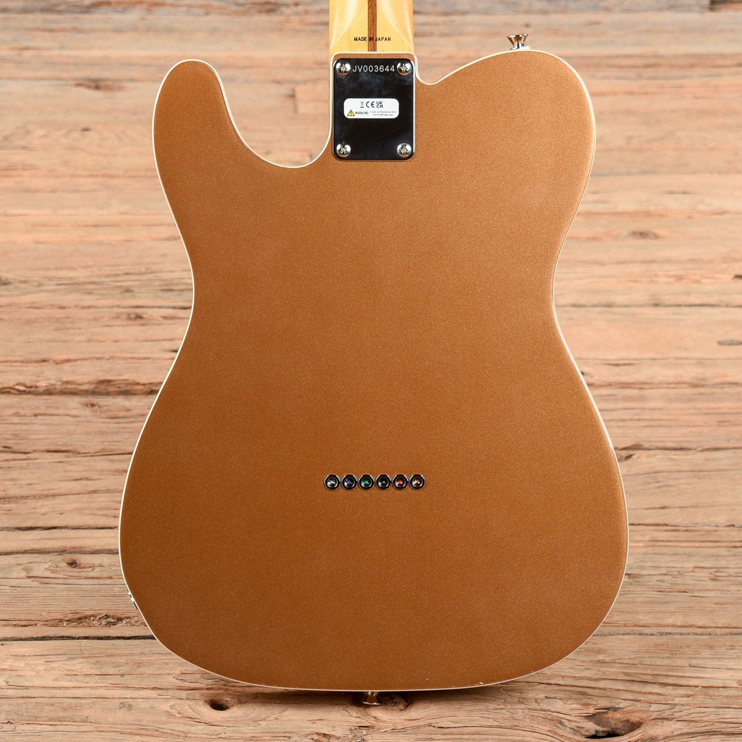 Fender JV Mod 60s Custom Telecaster Gold 2022 Electric Guitars / Solid Body
