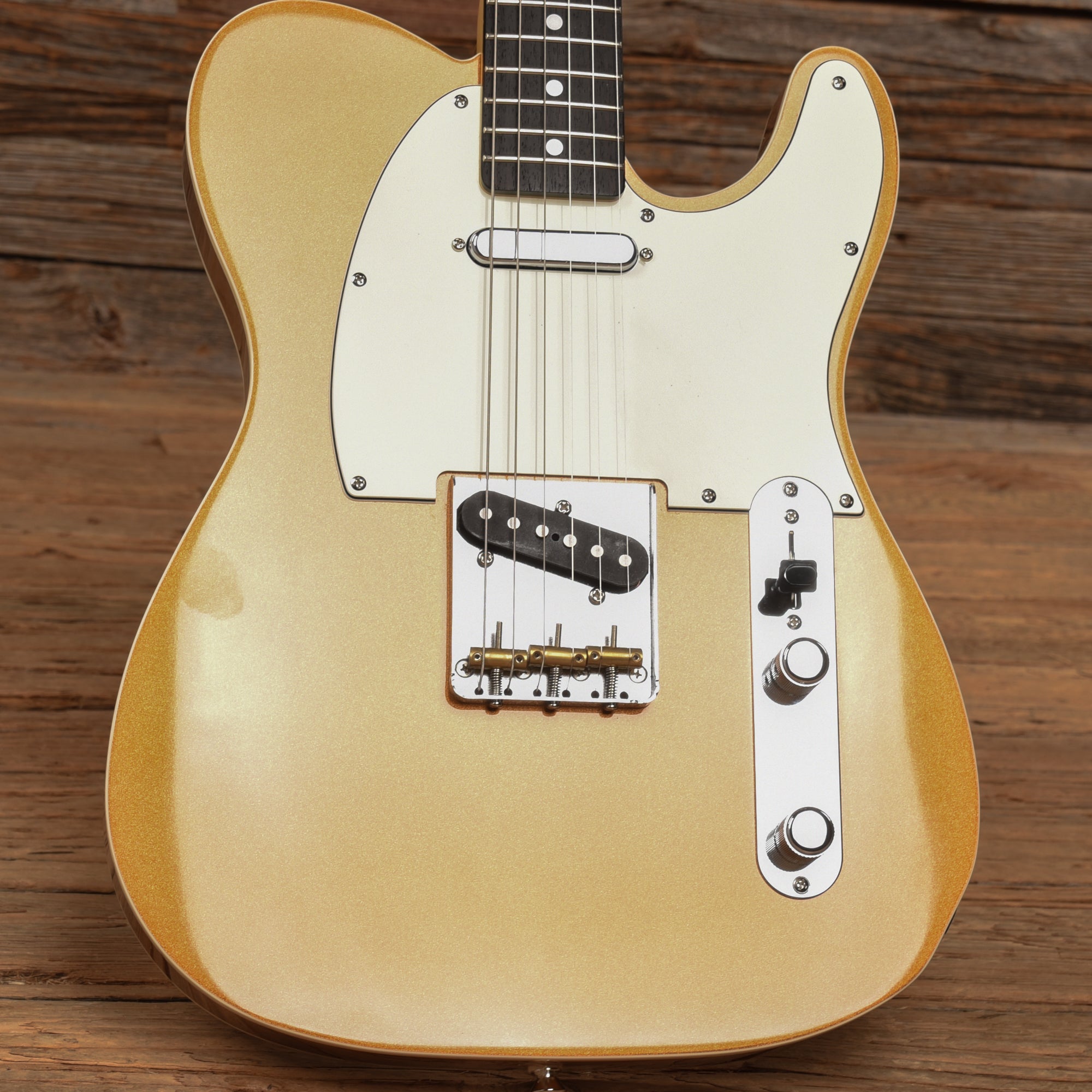 Fender JV Modified 60's Telecaster Custom Firemist Gold 2023 Electric Guitars / Solid Body
