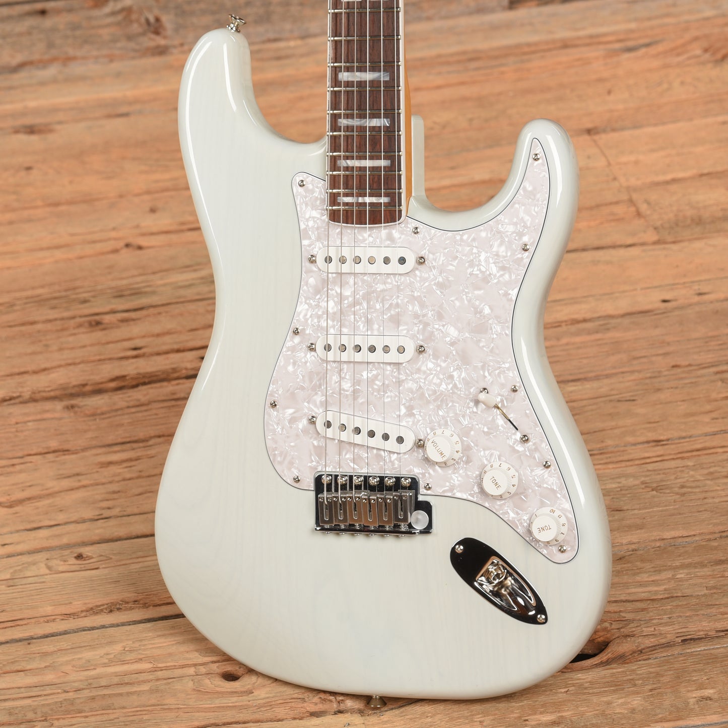 Fender Kenny Wayne Shepherd White 2024 Electric Guitars / Solid Body