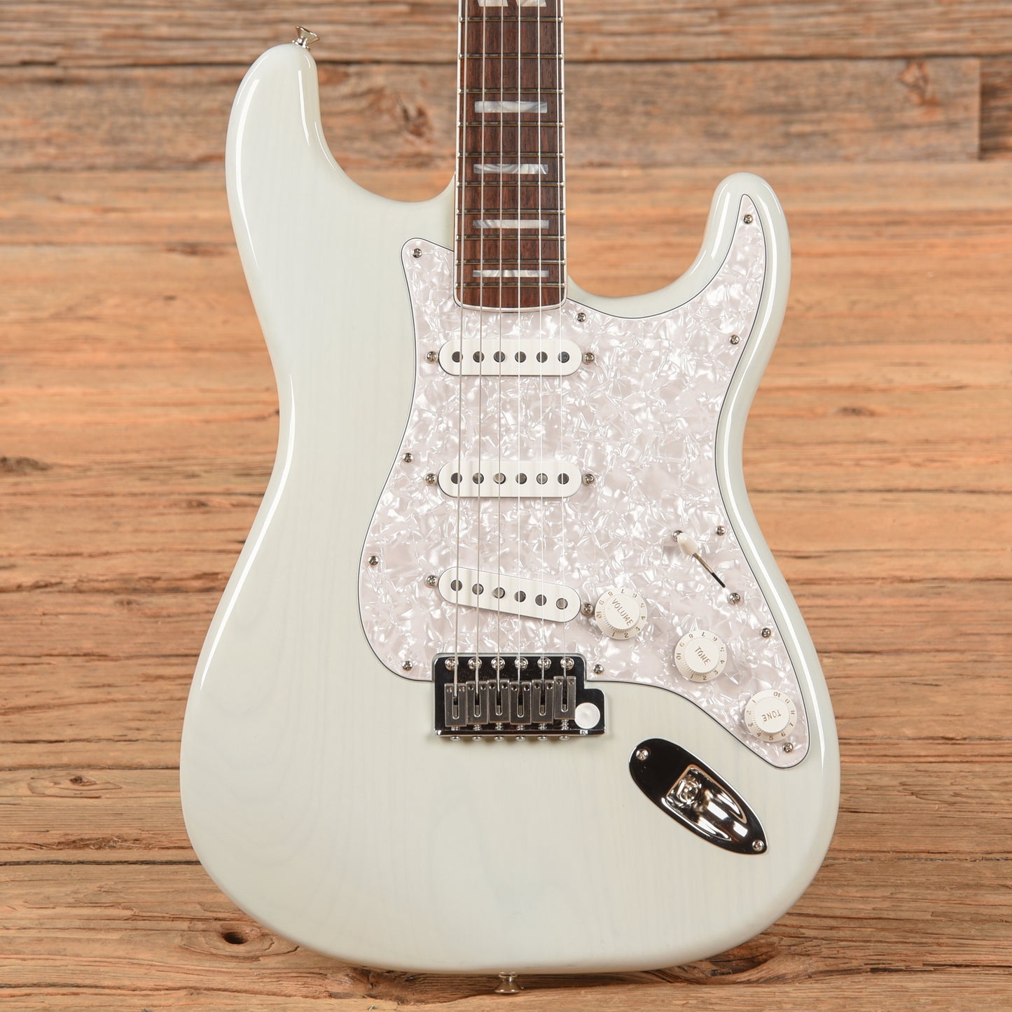 Fender Kenny Wayne Shepherd White 2024 Electric Guitars / Solid Body