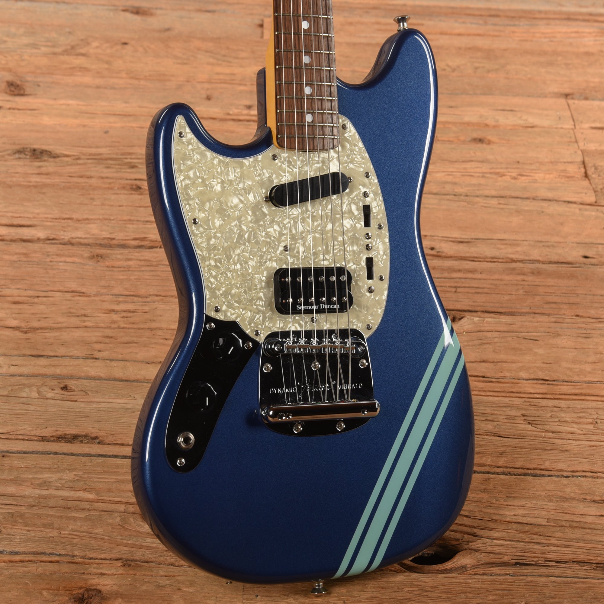 Fender Kurt Cobain Mustang Competition Blue 2012 LEFTY Electric Guitars / Solid Body