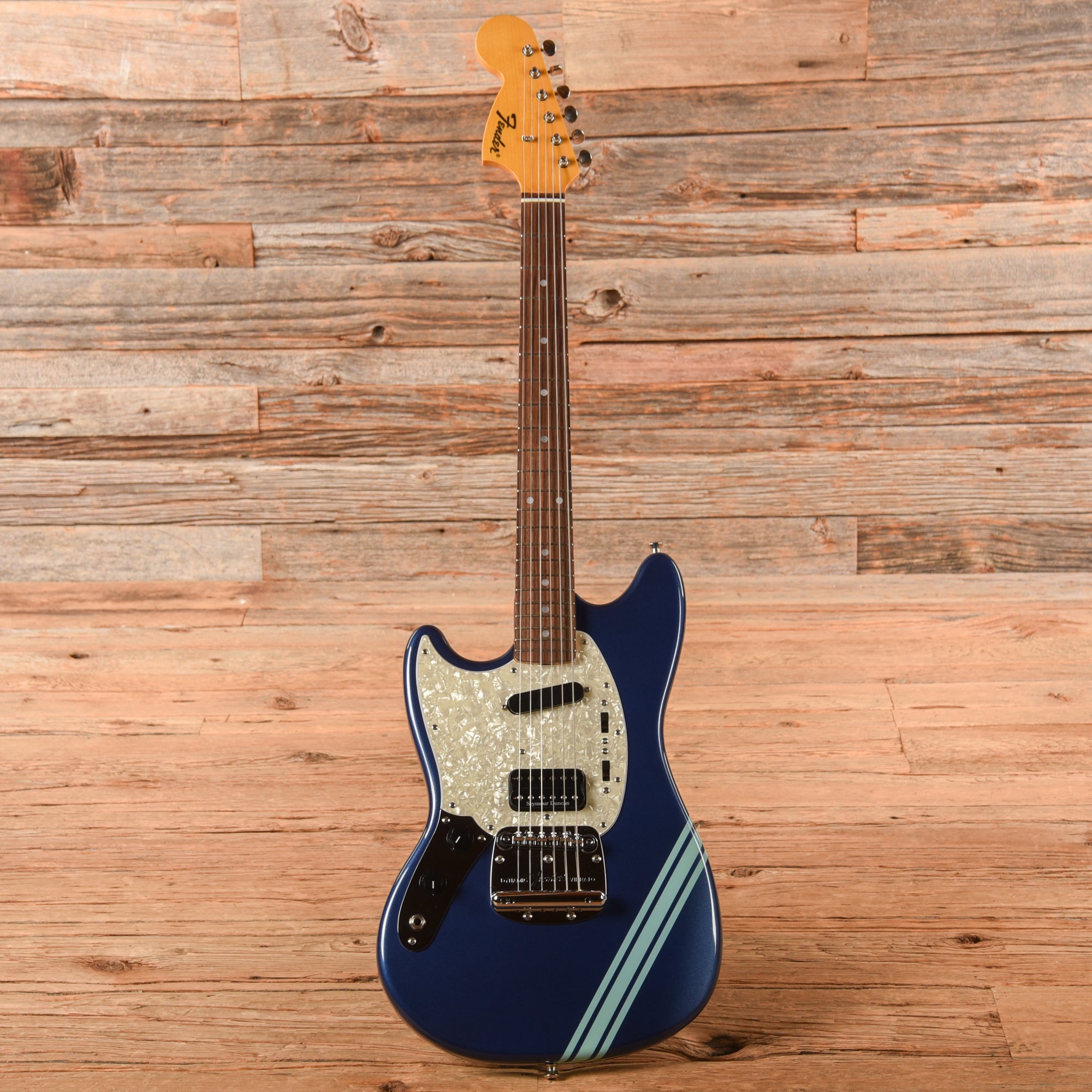 Fender Kurt Cobain Mustang Competition Blue 2012 LEFTY Electric Guitars / Solid Body