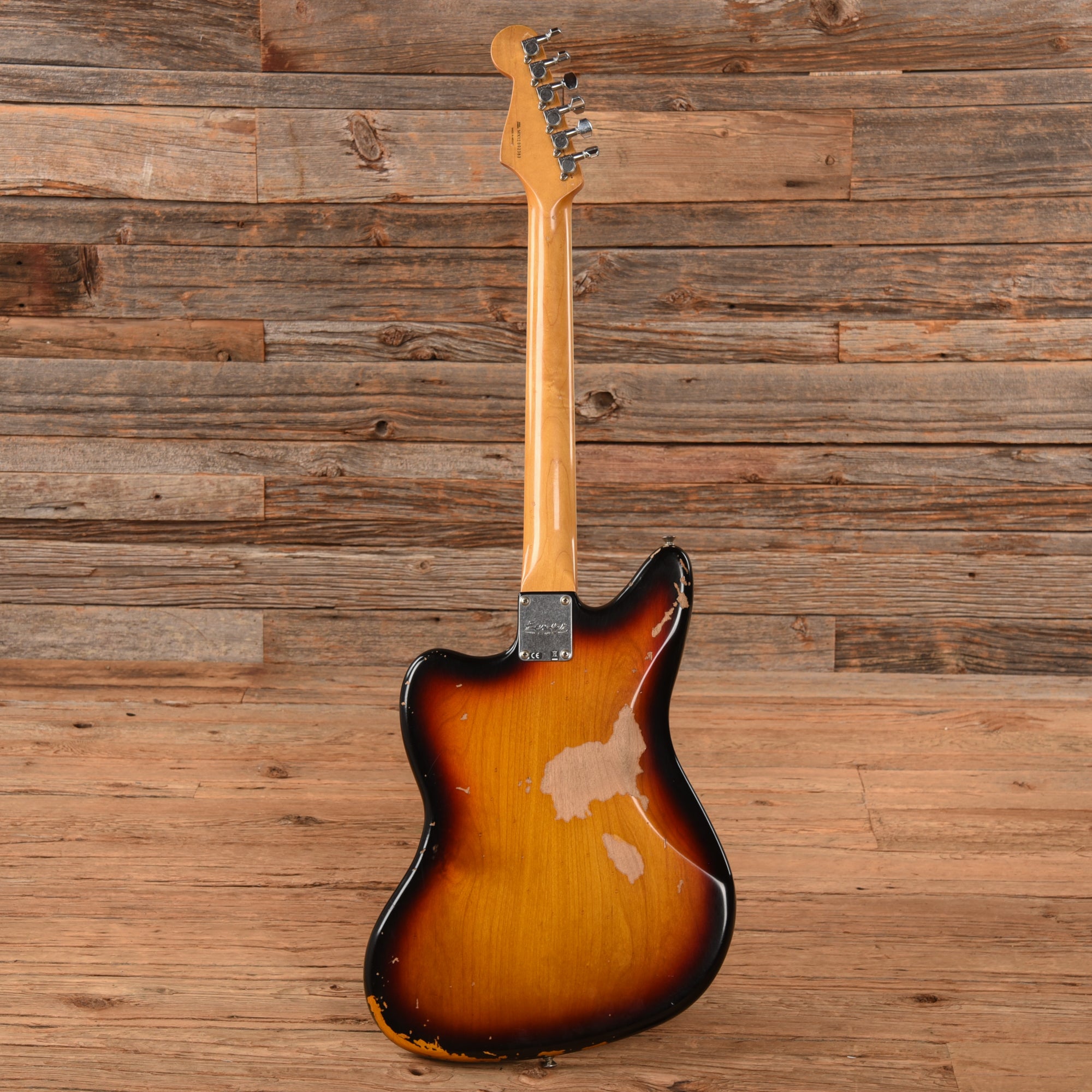 Fender Kurt Cobain Road Worn Jaguar Sunburst 2012 Electric Guitars / Solid Body
