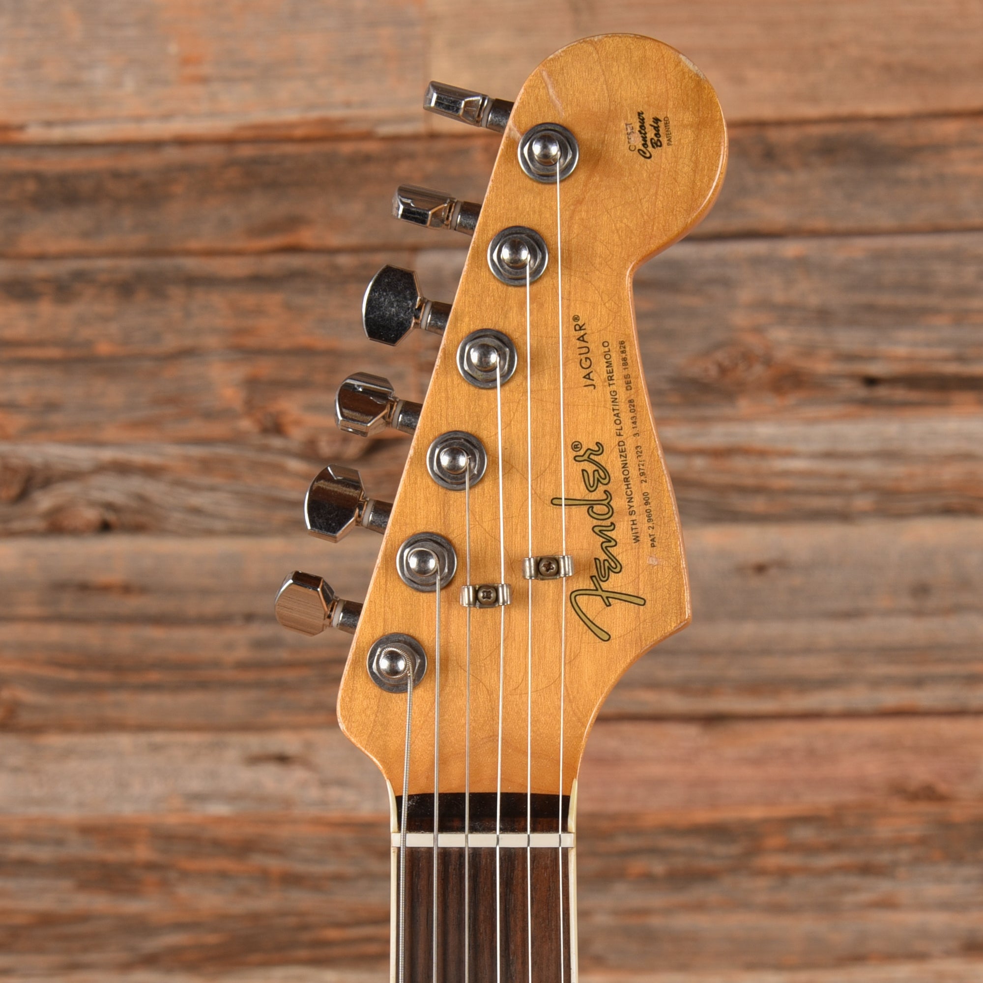 Fender Kurt Cobain Road Worn Jaguar Sunburst 2012 Electric Guitars / Solid Body