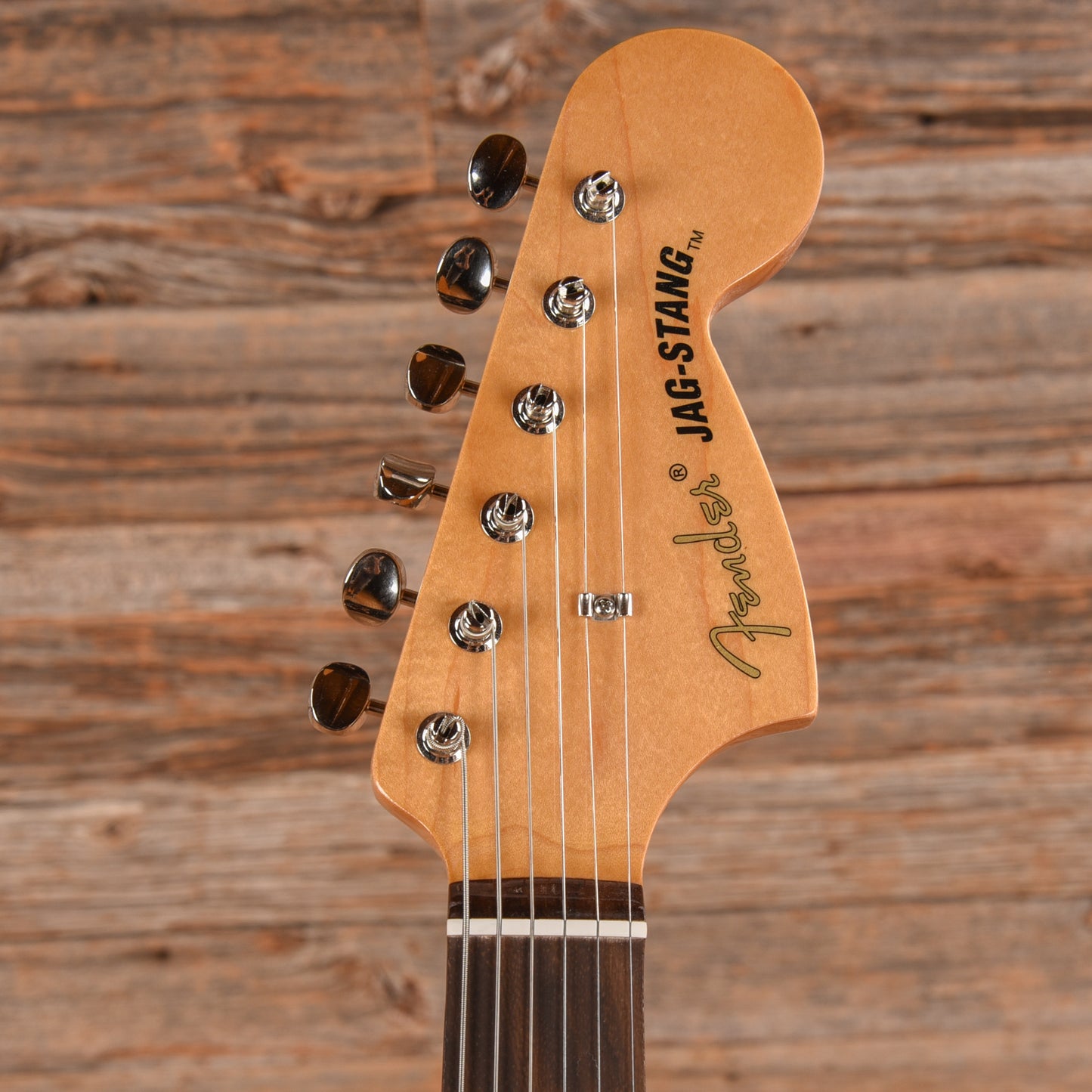 Fender Kurt Cobain Signature Jag-Stang Fiesta Red 2021 Electric Guitars / Solid Body