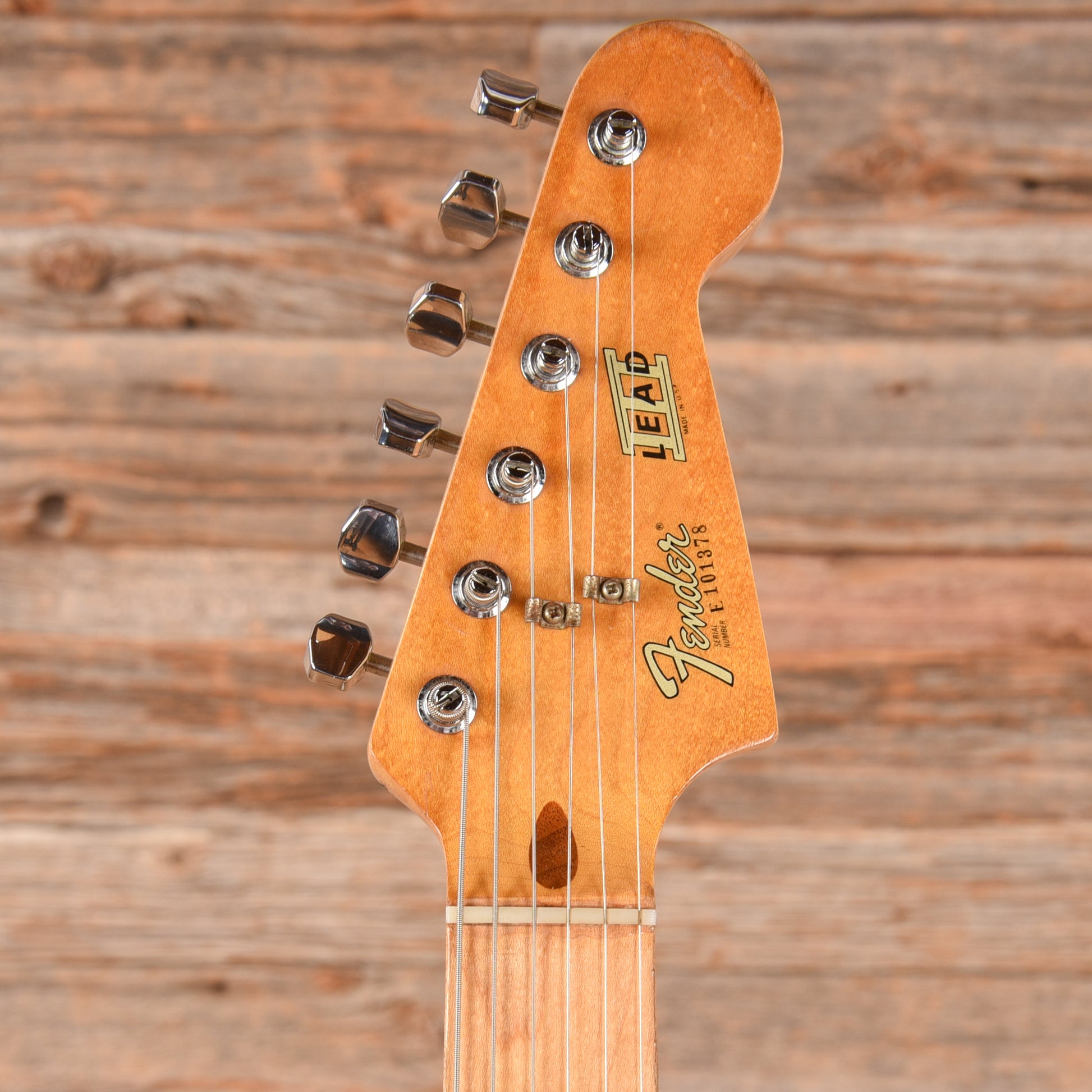 Fender Lead III Black 1981 Electric Guitars / Solid Body