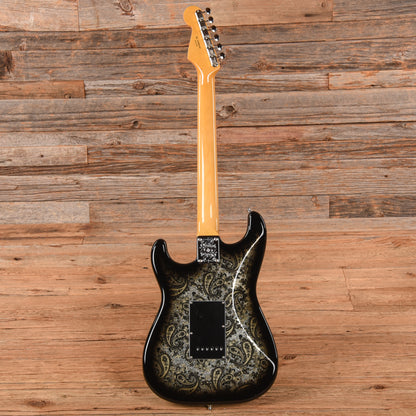 Fender Limited Black Paisley Stratocaster Black 2020 Electric Guitars / Solid Body