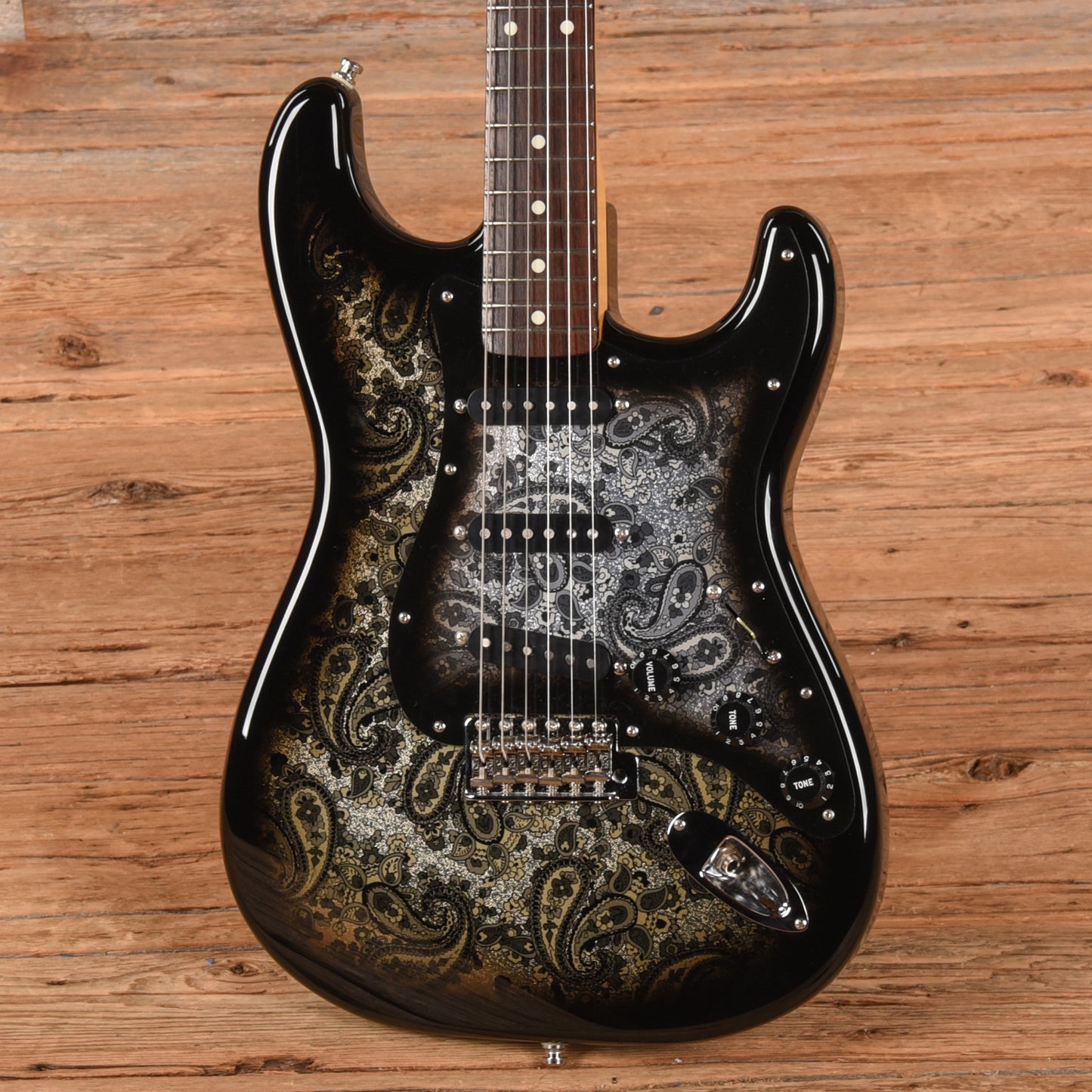 Fender Limited Black Paisley Stratocaster Black 2020 Electric Guitars / Solid Body