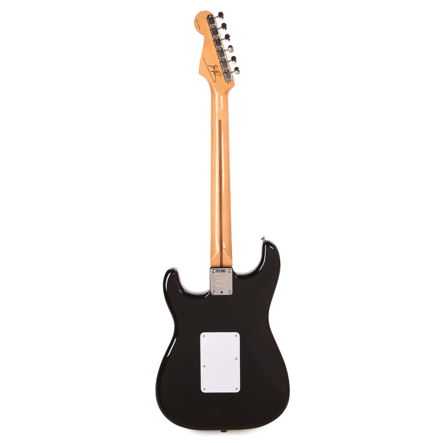Fender Limited Edition 50th Anniversary Dave Murray Stratocaster Black Electric Guitars / Solid Body