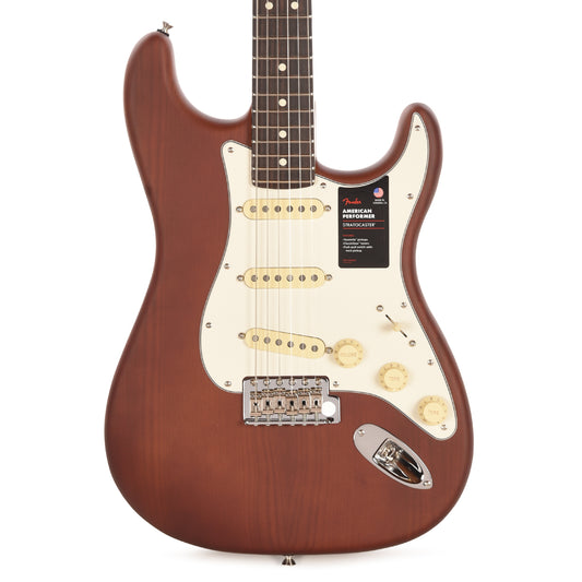 Fender Limited Edition American Performer Timber Sassafras Stratocaster Mocha Electric Guitars / Solid Body