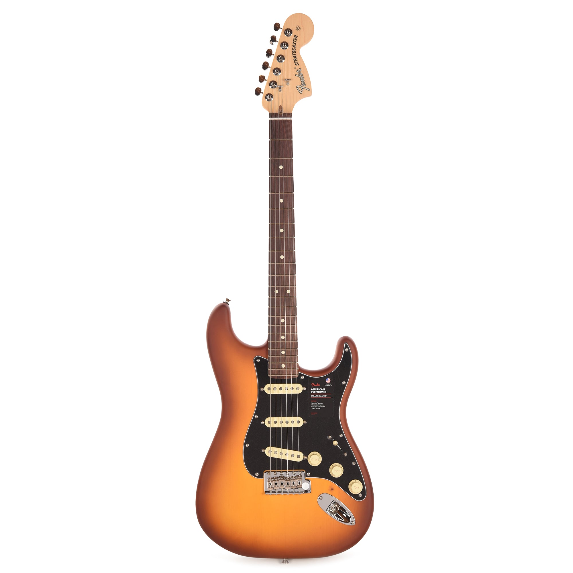 Fender Limited Edition American Performer Timber Spruce Stratocaster Honey Burst Electric Guitars / Solid Body