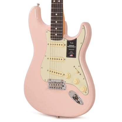 Fender Limited Edition American Professional II Stratocaster Shell Pink w/Matching Headcap Electric Guitars / Solid Body