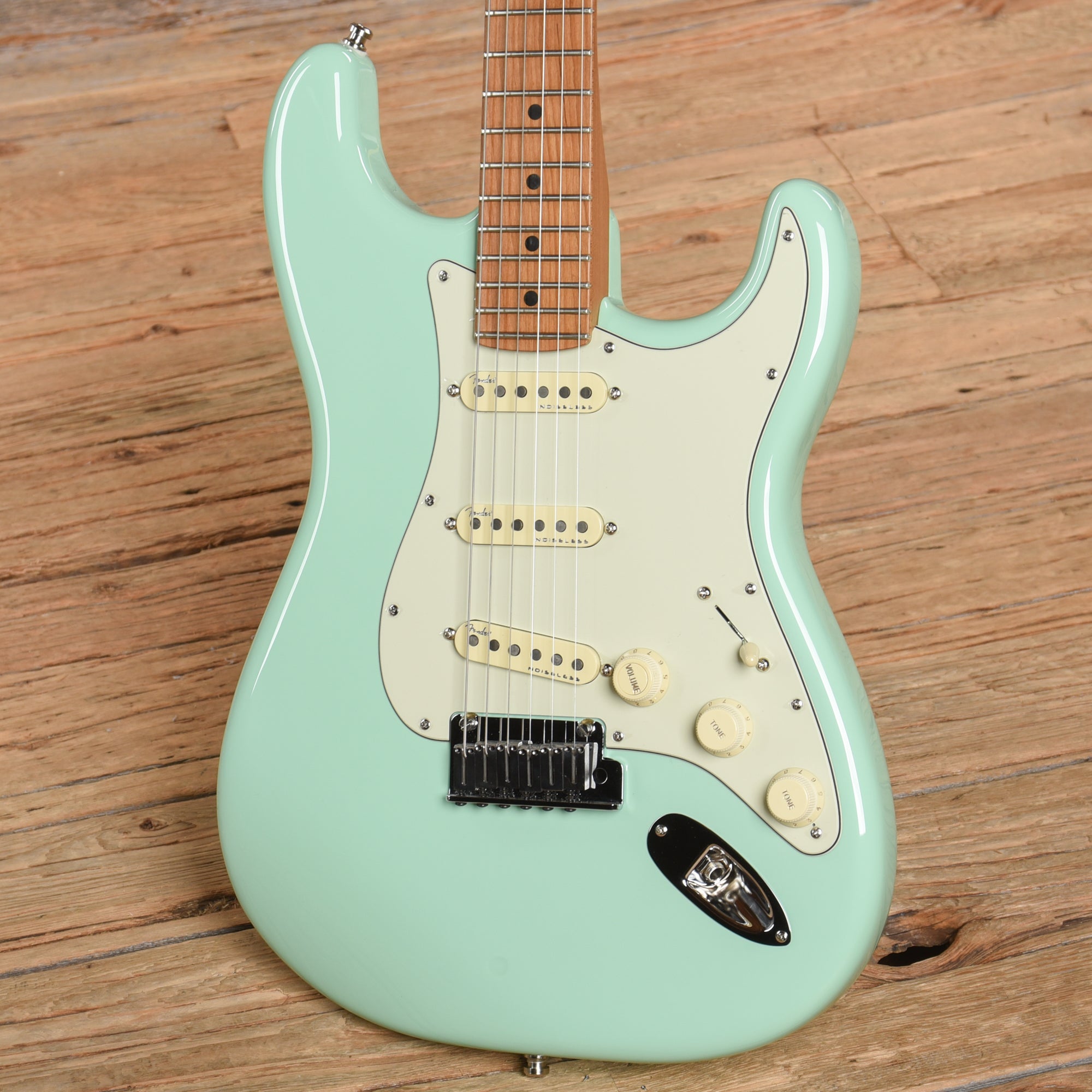 Fender Limited Edition American Ultra Stratocaster Surf Green 2024 Electric Guitars / Solid Body
