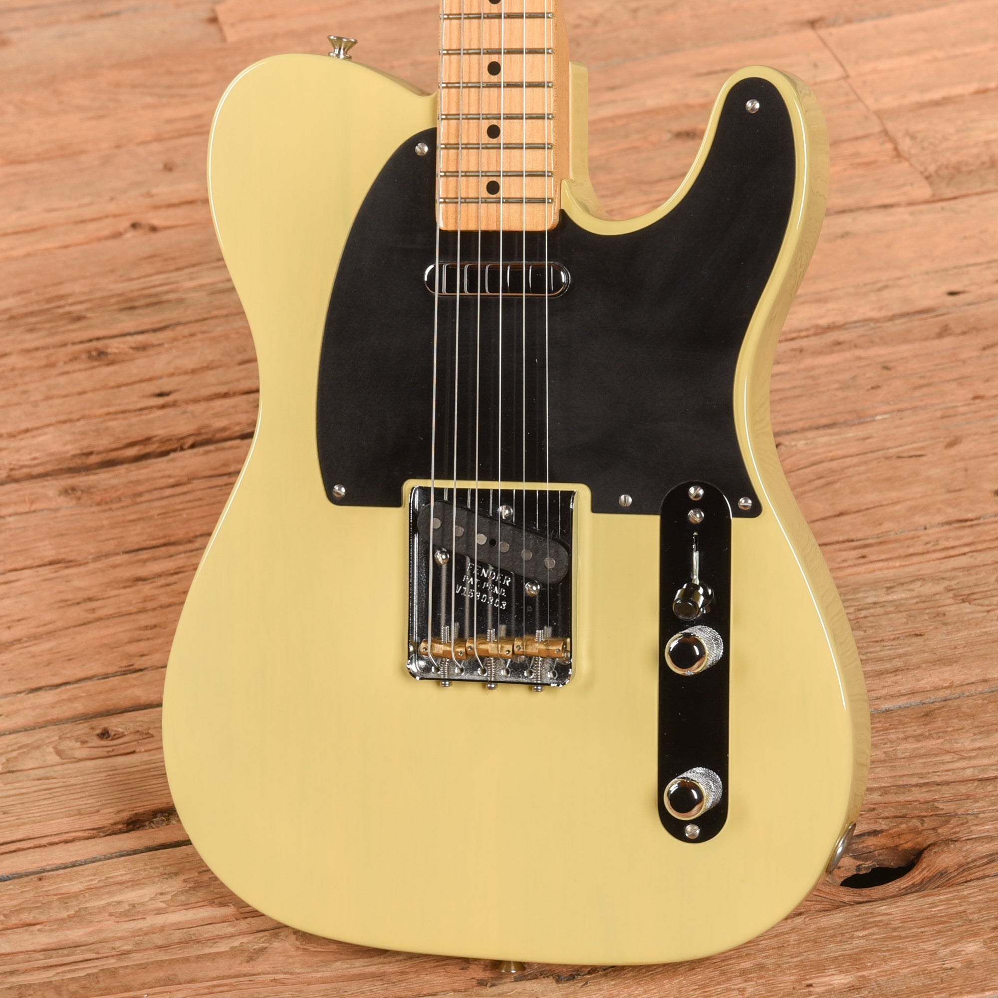 Fender Limited Edition American Vintage '52 Telecaster Korina Blonde 2015 Electric Guitars / Solid Body