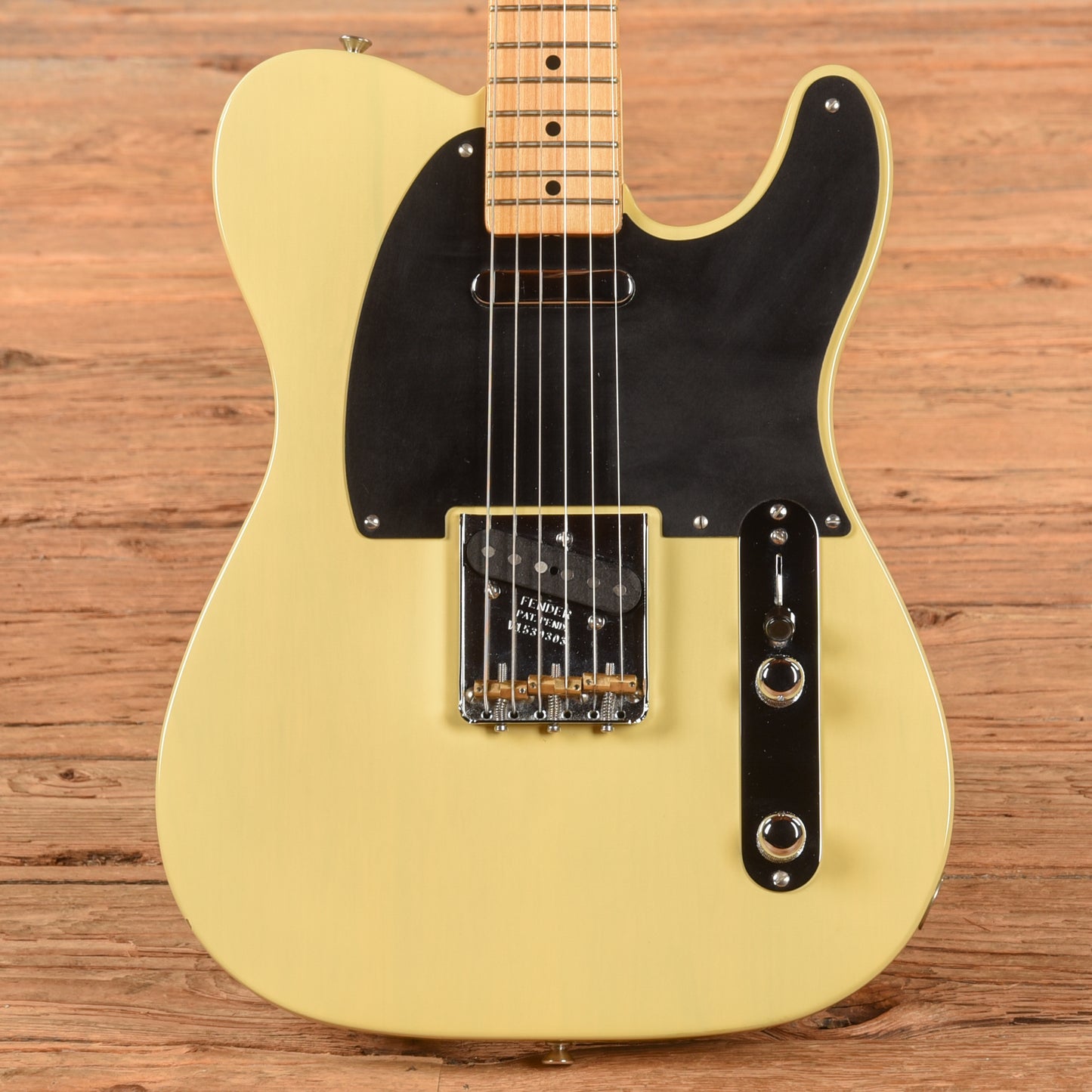 Fender Limited Edition American Vintage '52 Telecaster Korina Blonde 2015 Electric Guitars / Solid Body