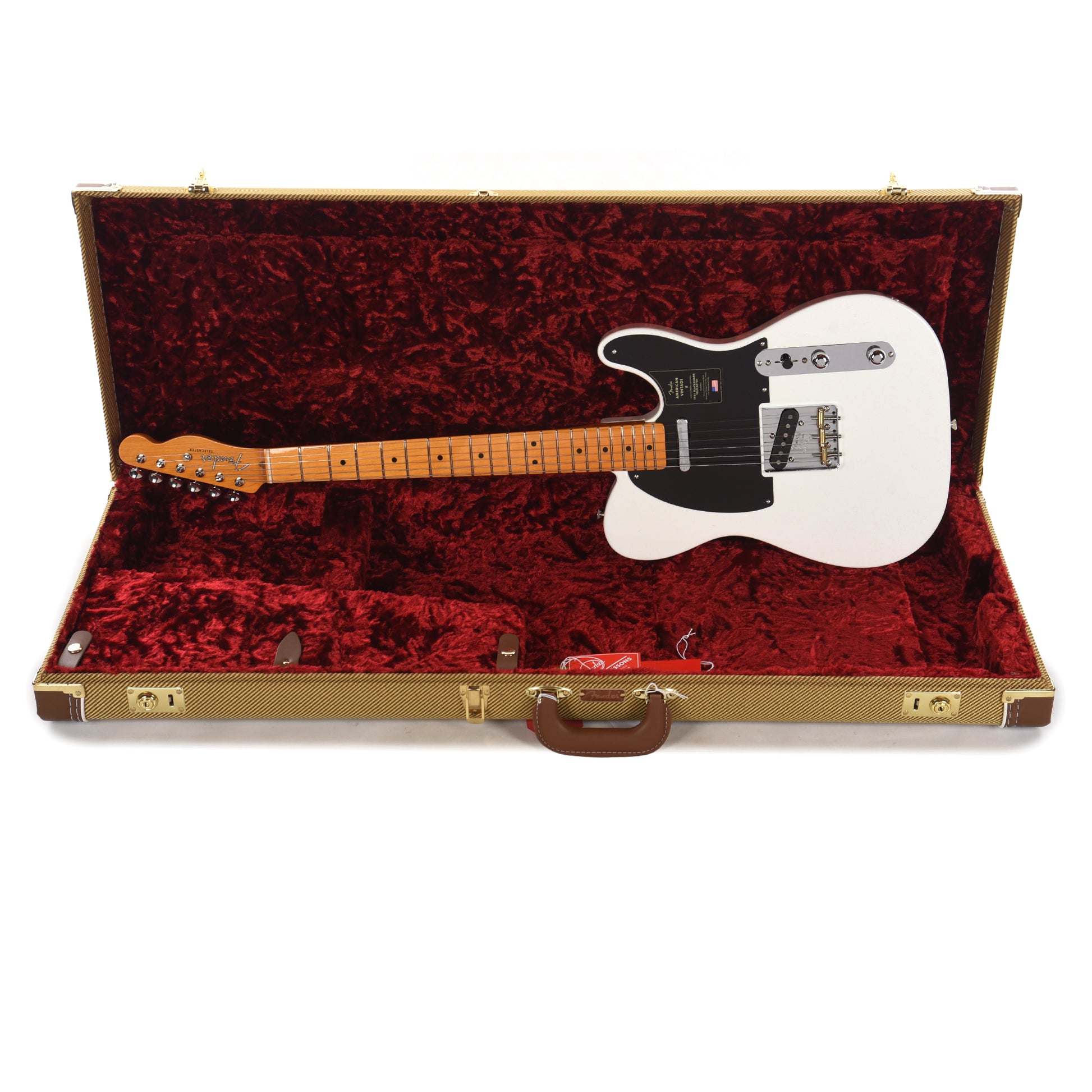 Fender Limited Edition American Vintage II 1951 Telecaster Prototype White Electric Guitars / Solid Body