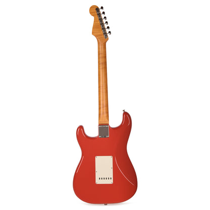 Fender Limited Edition American Vintage II 1961 Stratocaster Fiesta Red w/3A Flame Maple Neck Electric Guitars / Solid Body