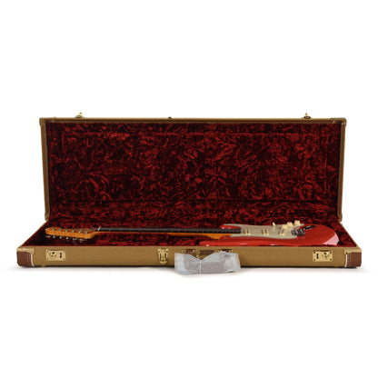 Fender Limited Edition American Vintage II 1961 Stratocaster Fiesta Red w/3A Flame Maple Neck Electric Guitars / Solid Body
