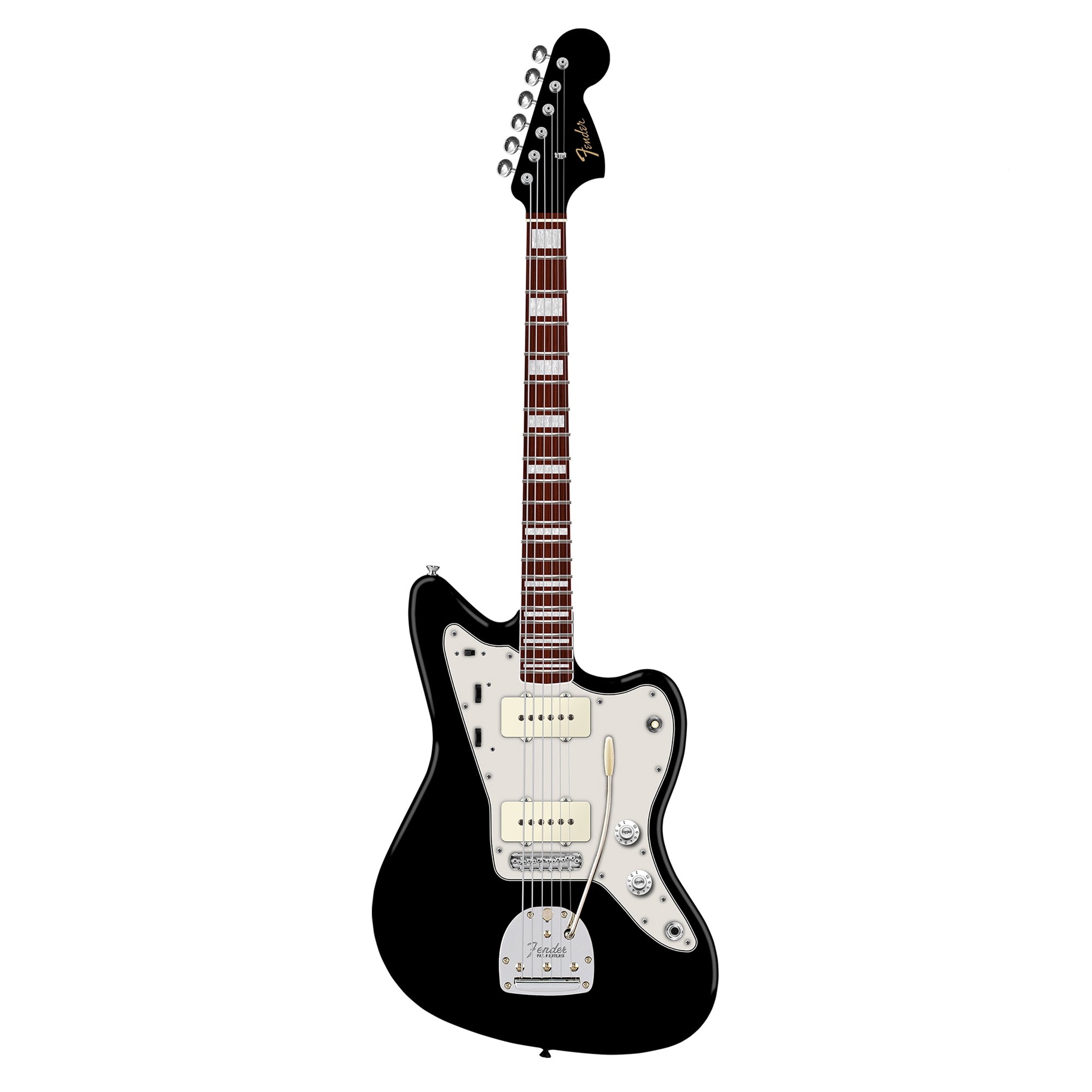 Fender Limited Edition American Vintage II '66 Jazzmaster Black Electric Guitars / Solid Body