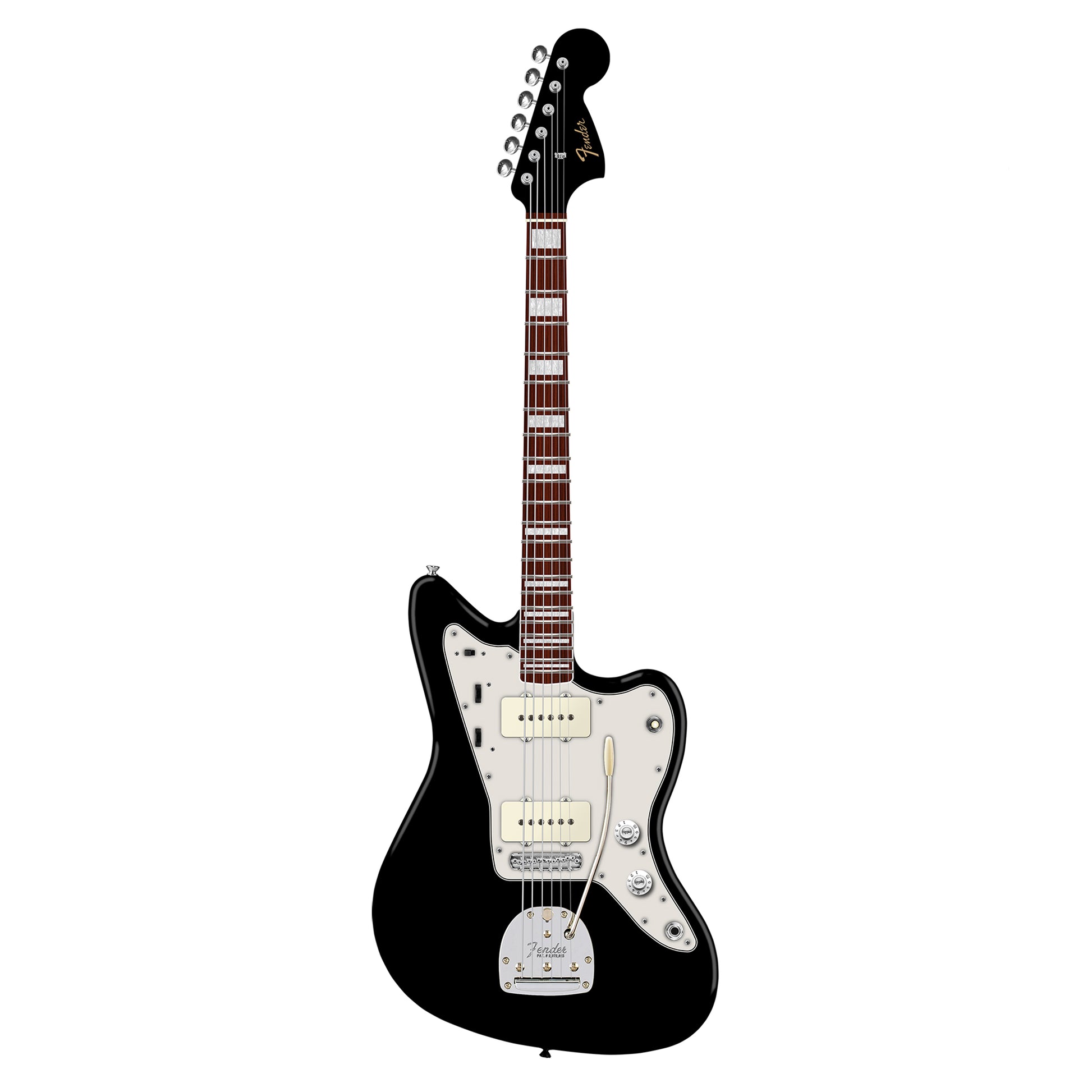 Fender Limited Edition American Vintage II '66 Jazzmaster Black Electric Guitars / Solid Body