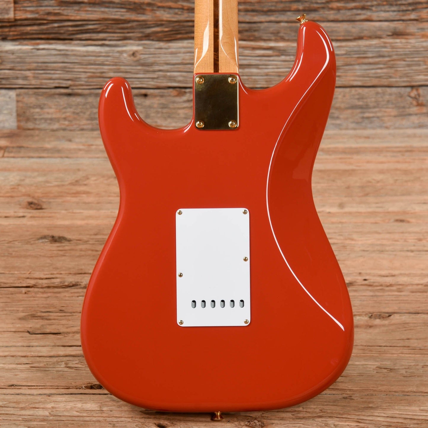 Fender Limited Edition Classic Series 50's Stratocaster Fiesta Red 2017 Electric Guitars / Solid Body