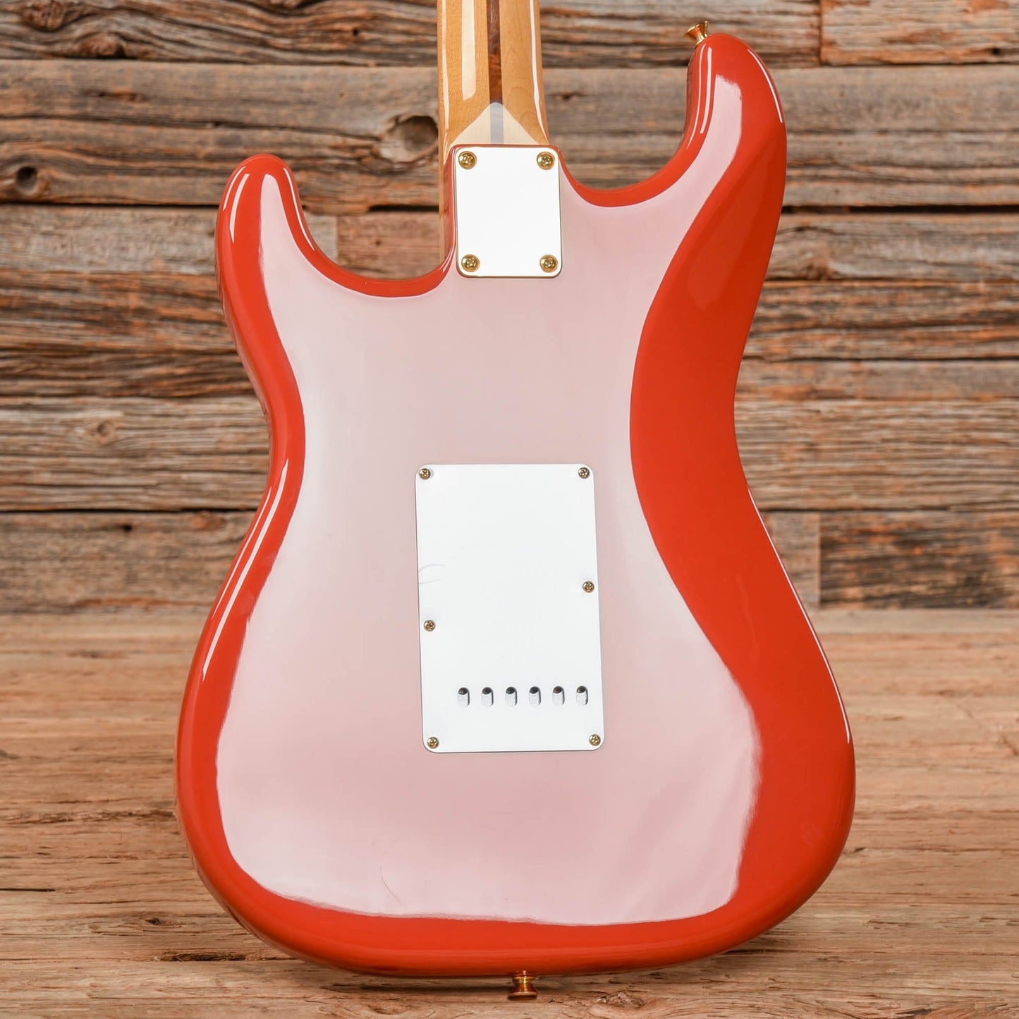 Fender Limited Edition Classic Series 50's Stratocaster Fiesta Red 2017 Electric Guitars / Solid Body