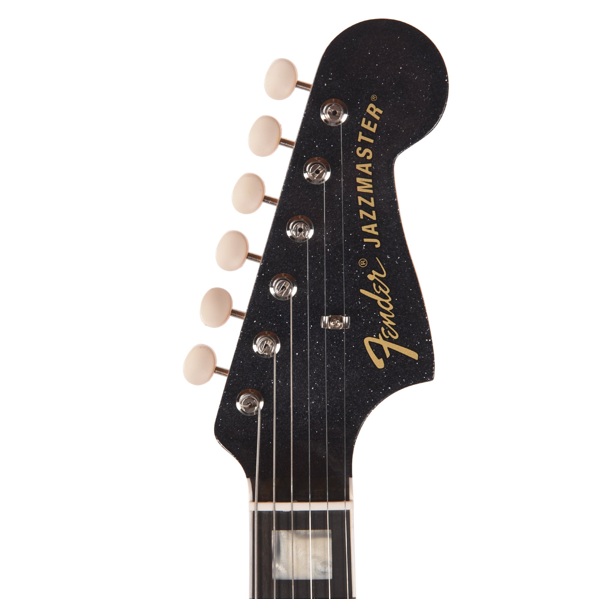 Fender Limited Edition Gold Foil Jazzmaster Black Sparkle w/Gold