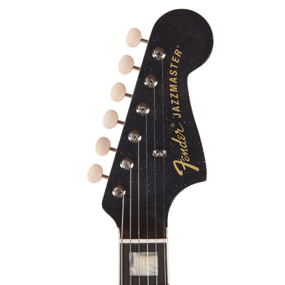 Fender Limited Edition Gold Foil Jazzmaster Black Sparkle w/Gold Foil Pickups Electric Guitars / Solid Body