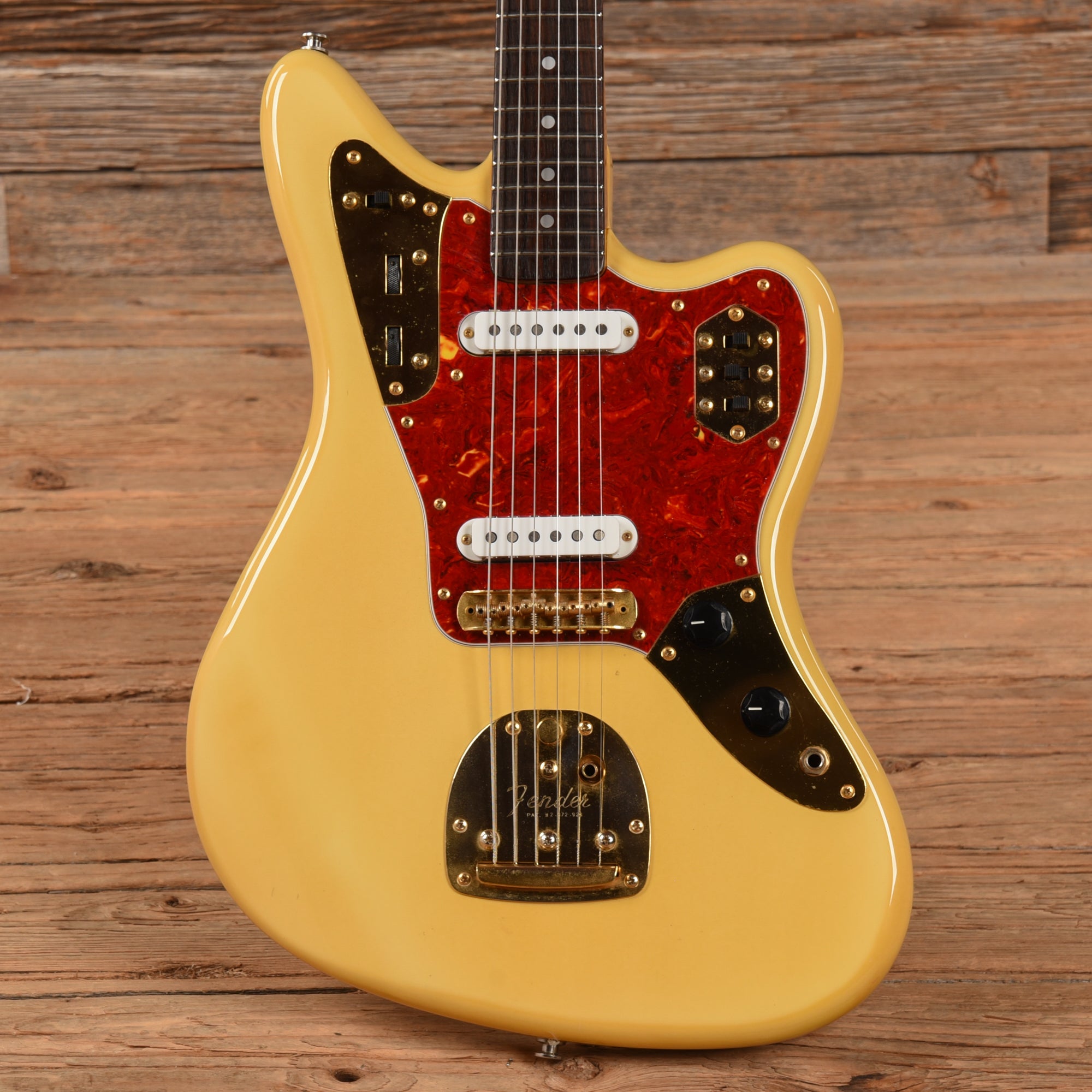 Fender Limited Edition JG66G Jaguar Olympic White Electric Guitars / Solid Body